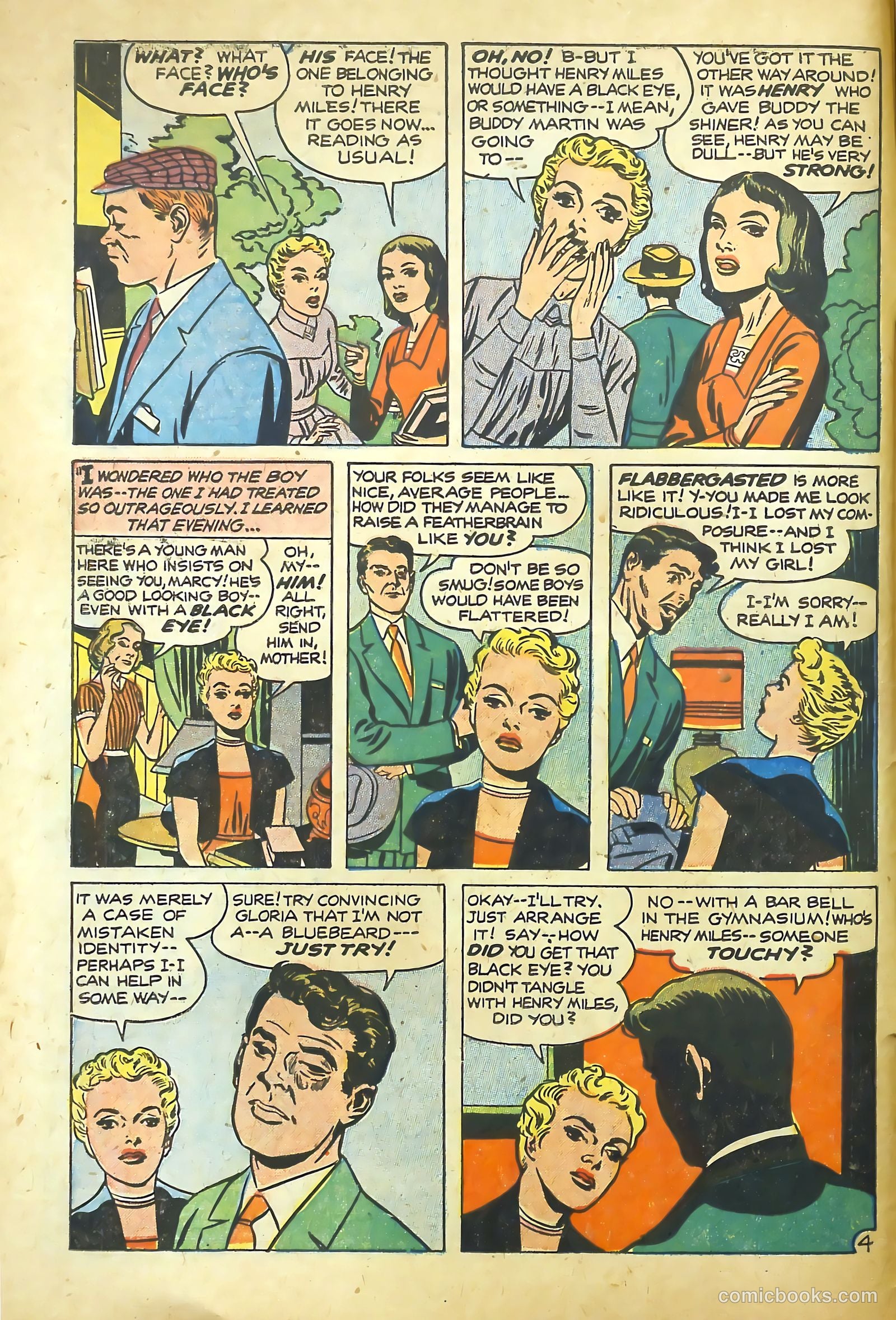 Young Romance #84 (1953) — page 6 of 36