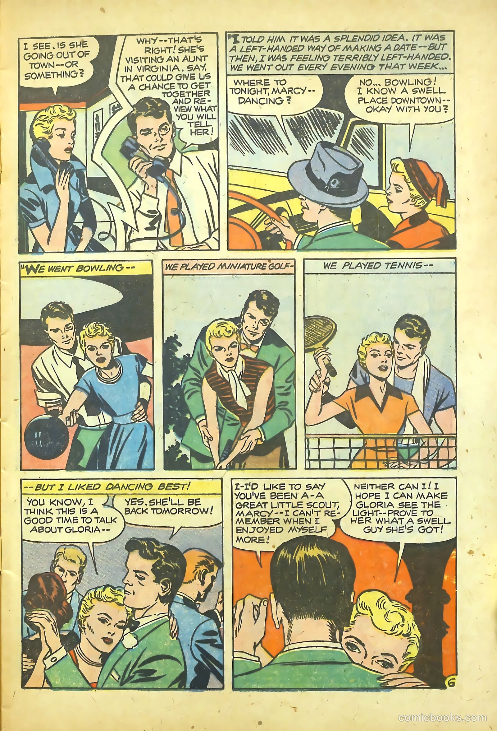 Young Romance #84 (1953) — page 9 of 36