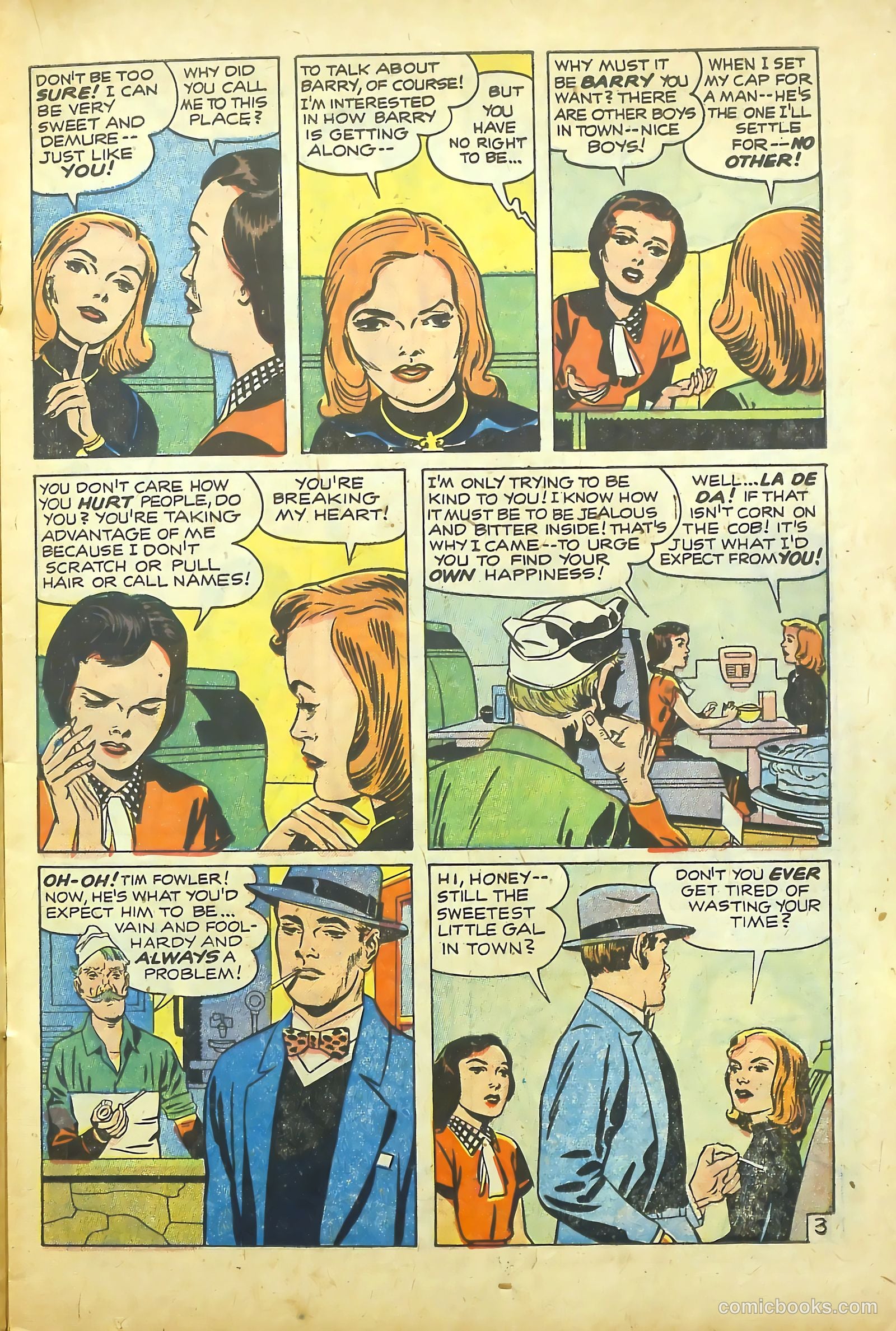 Young Romance #84 (1953) — page 15 of 36