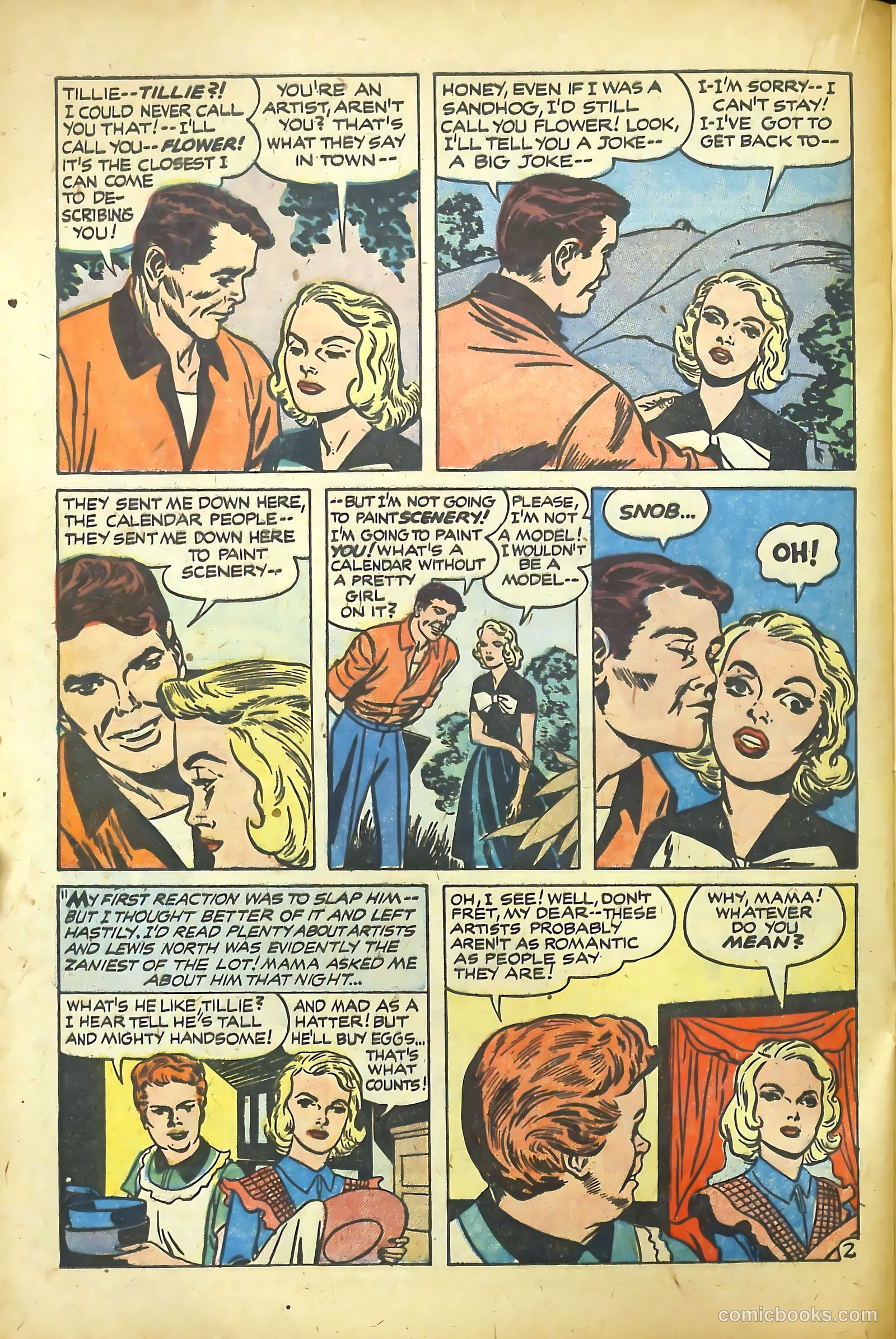 Young Romance #84 (1953) — page 20 of 36