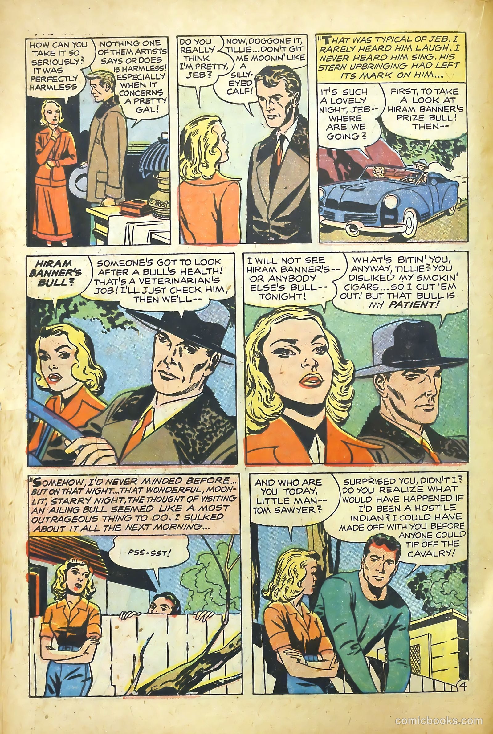 Young Romance #84 (1953) — page 22 of 36