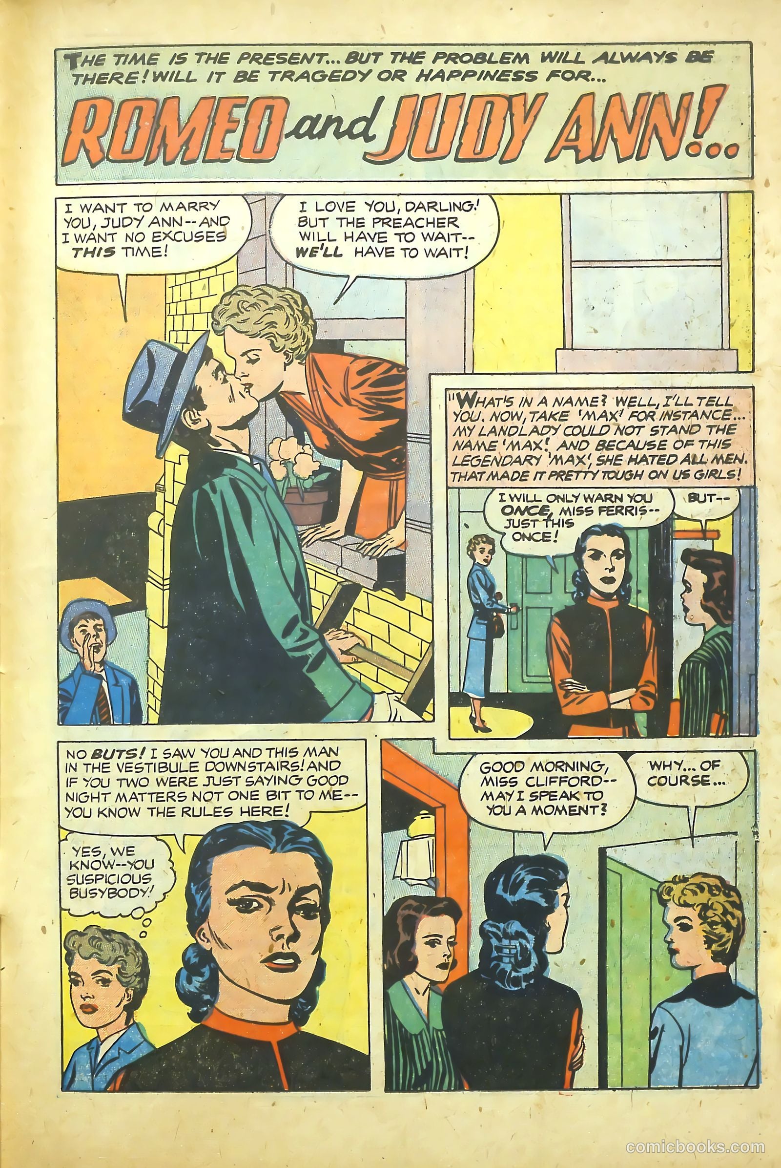 Young Romance #84 (1953) — page 27 of 36