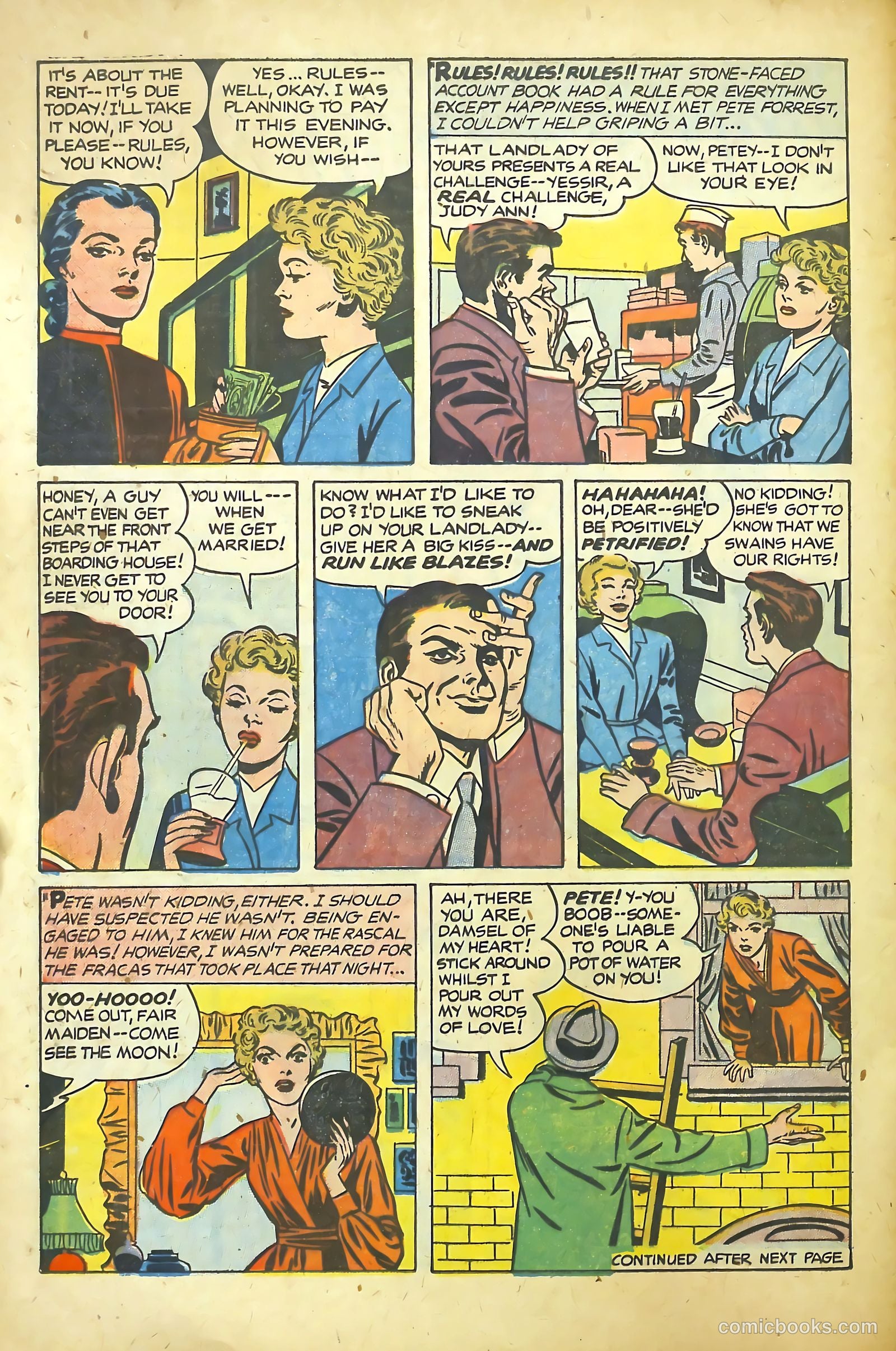 Young Romance #84 (1953) — page 28 of 36