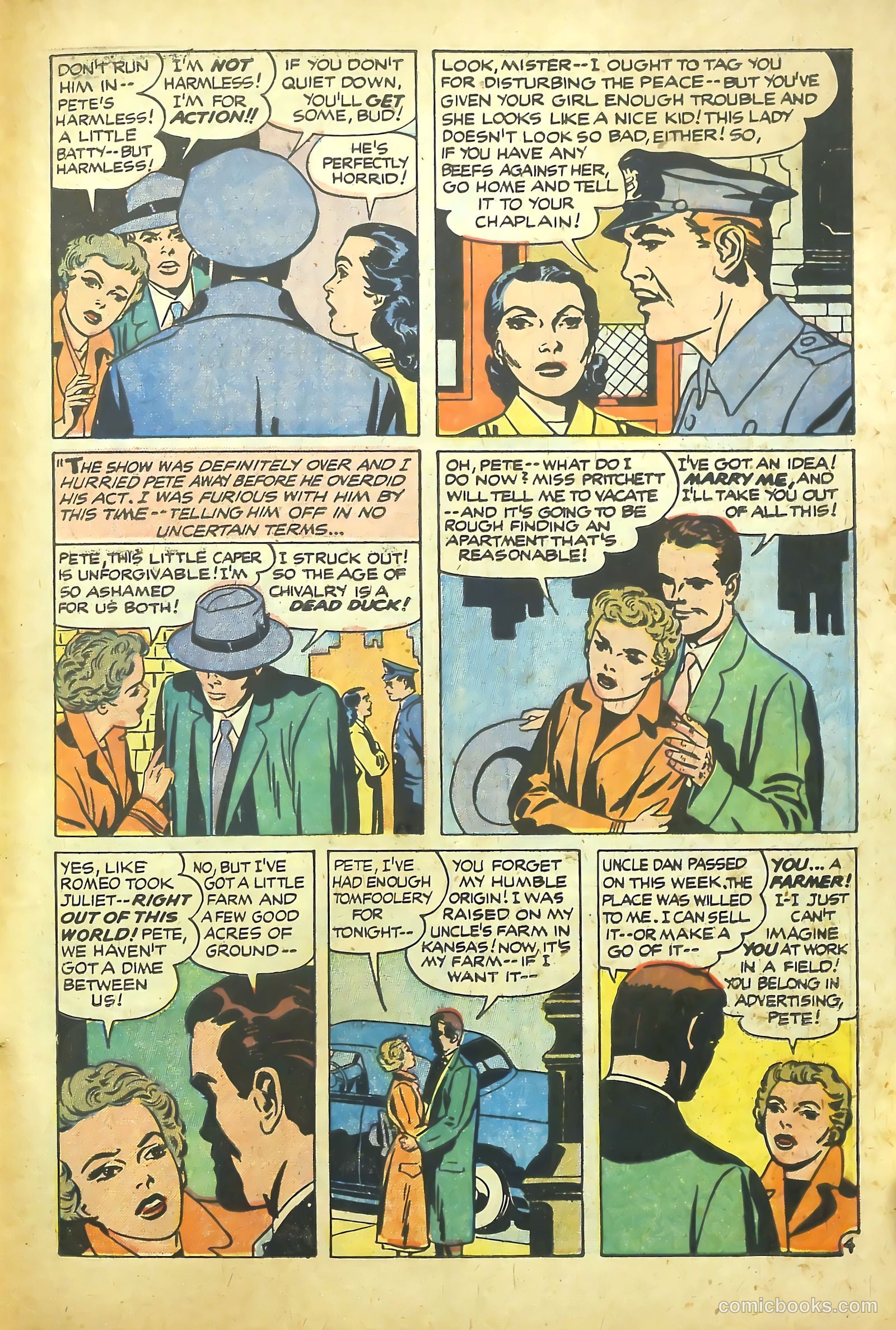 Young Romance #84 (1953) — page 31 of 36