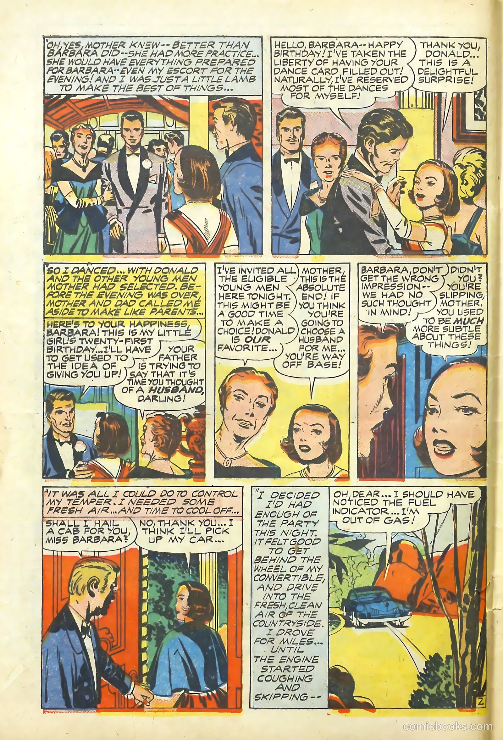 Young Romance #81 (1953) — page 4 of 36