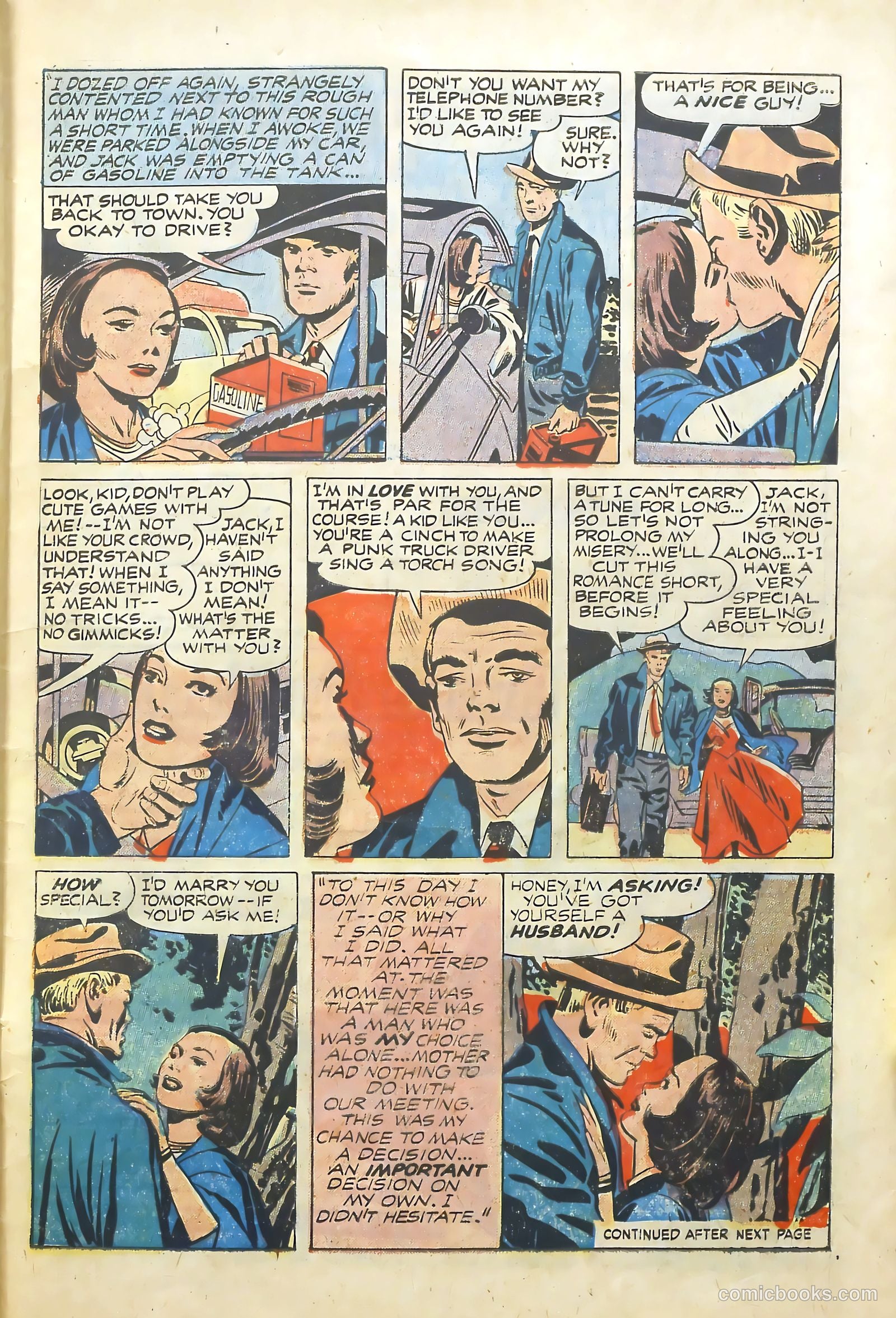 Young Romance #81 (1953) — page 7 of 36