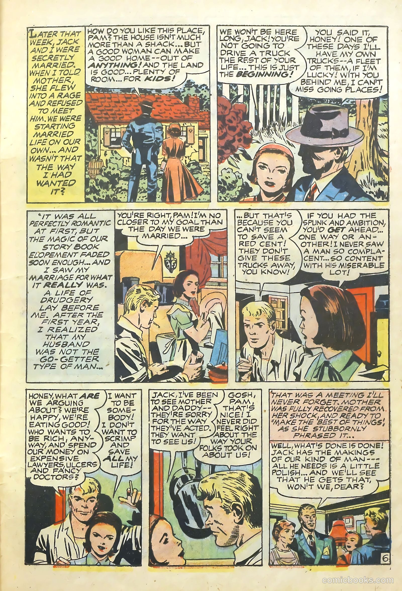 Young Romance #81 (1953) — page 9 of 36