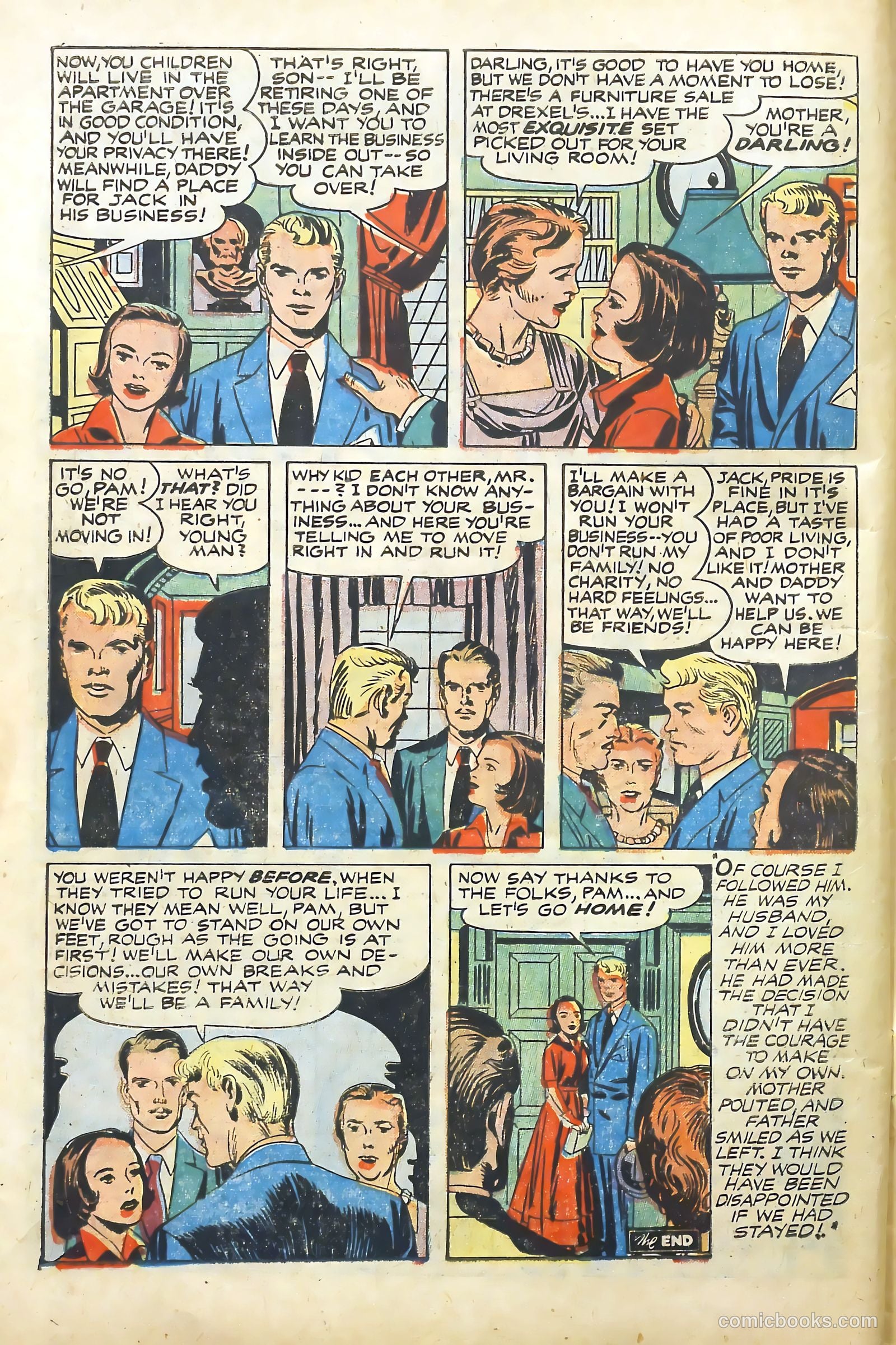 Young Romance #81 (1953) — page 10 of 36