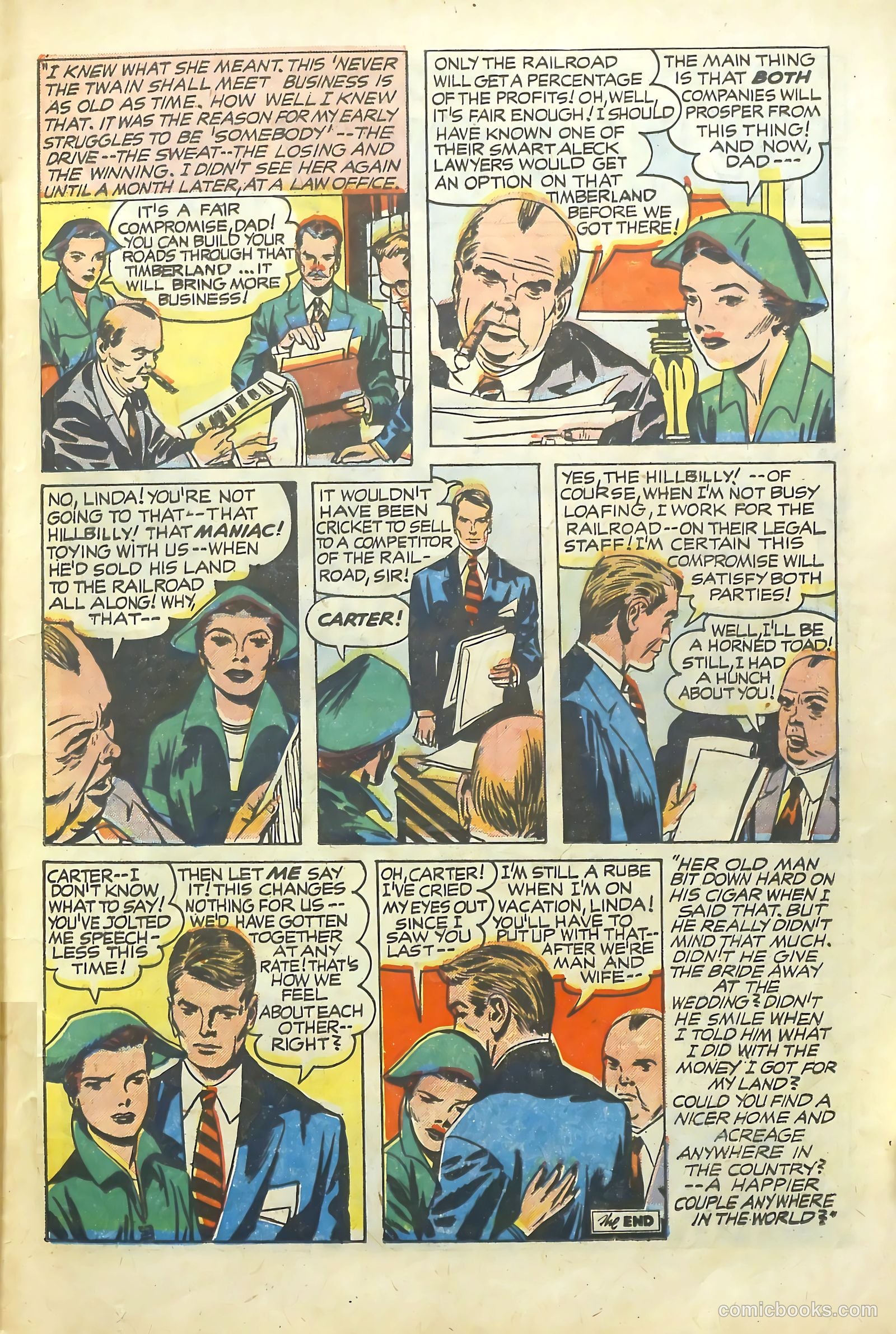 Young Romance #81 (1953) — page 17 of 36