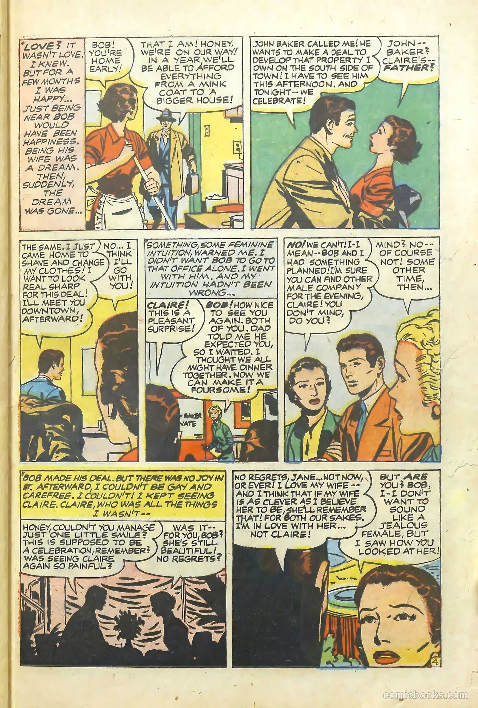 Young Romance #81 (1953) — page 21 of 36