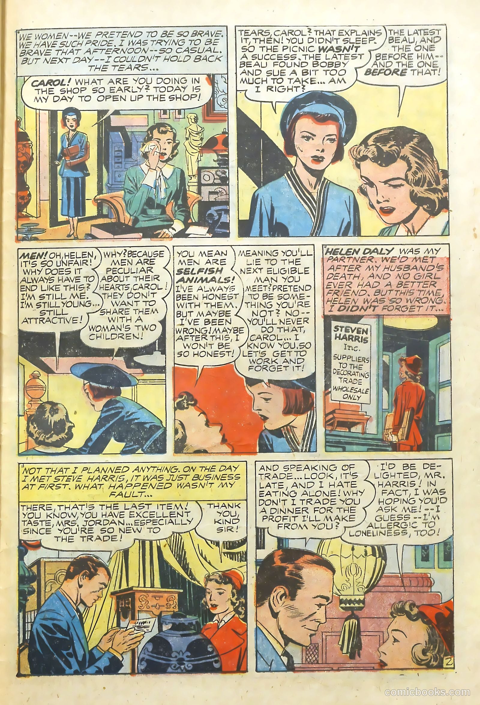 Young Romance #81 (1953) — page 27 of 36