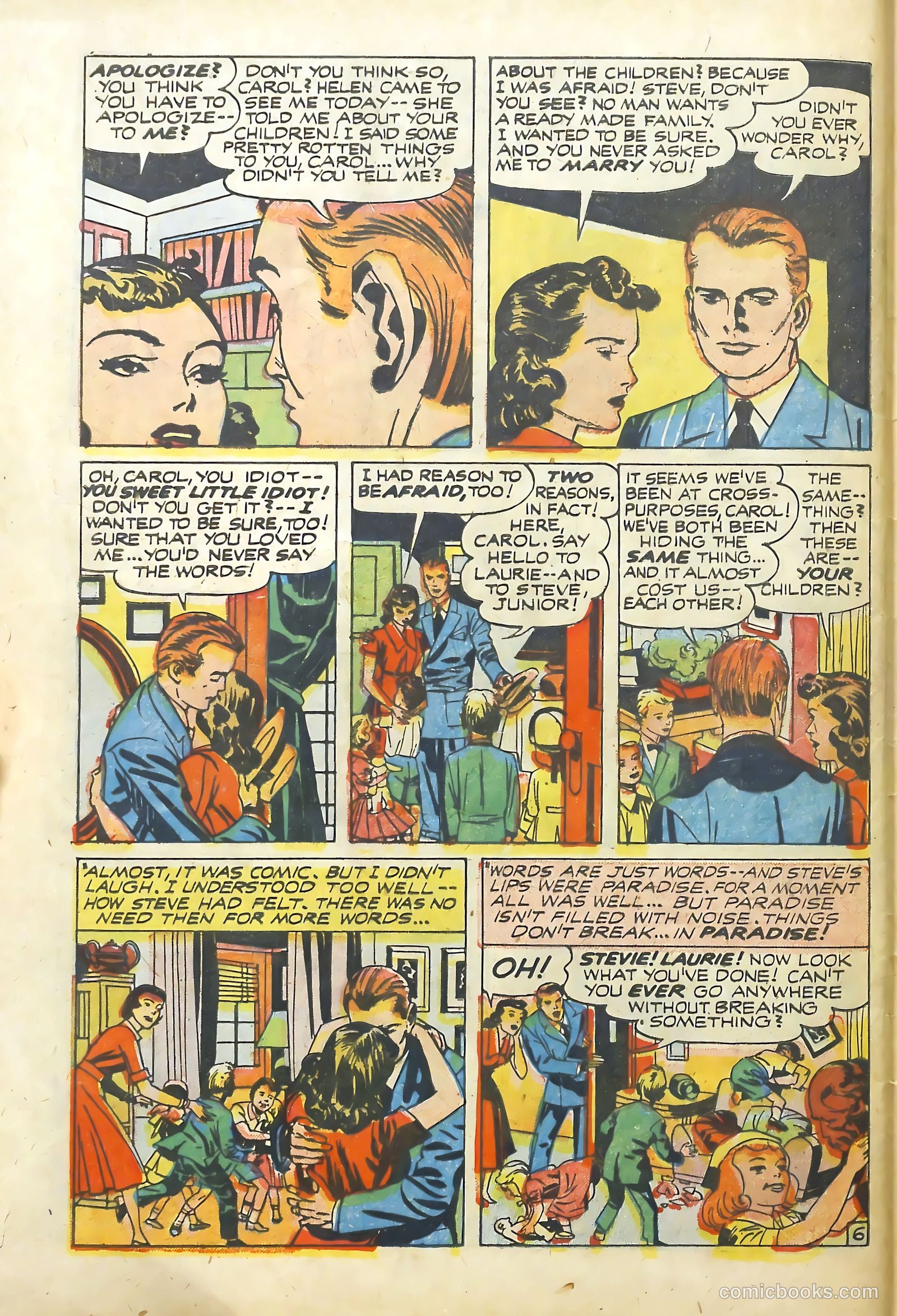 Young Romance #81 (1953) — page 32 of 36
