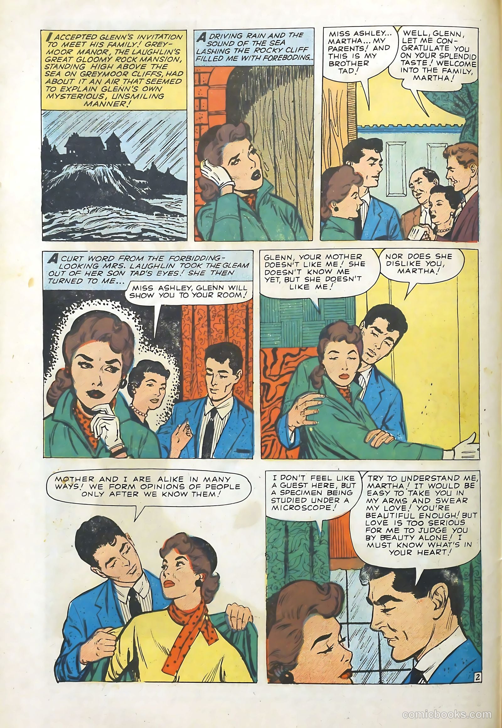 Young Romance #96 (1953) — page 4 of 36