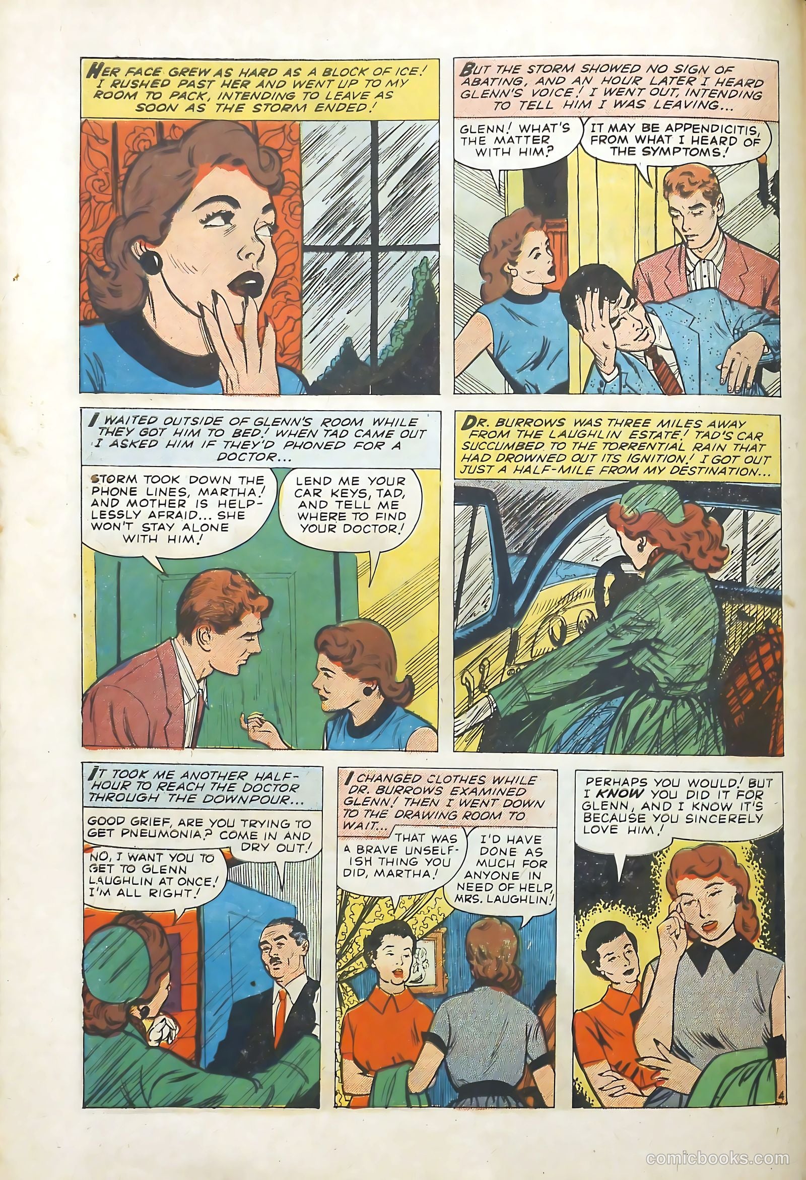 Young Romance #96 (1953) — page 6 of 36