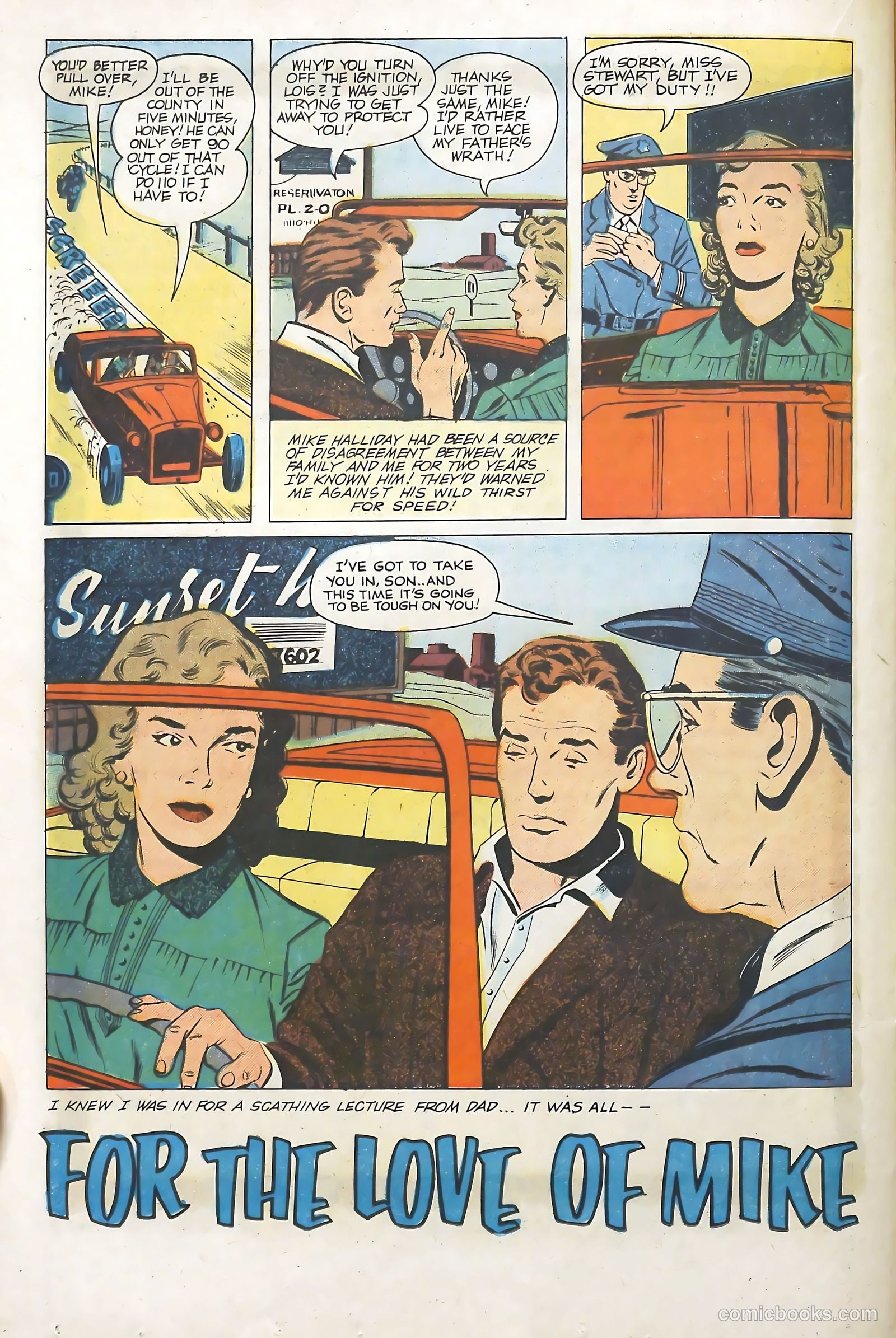 Young Romance #96 (1953) — page 16 of 36