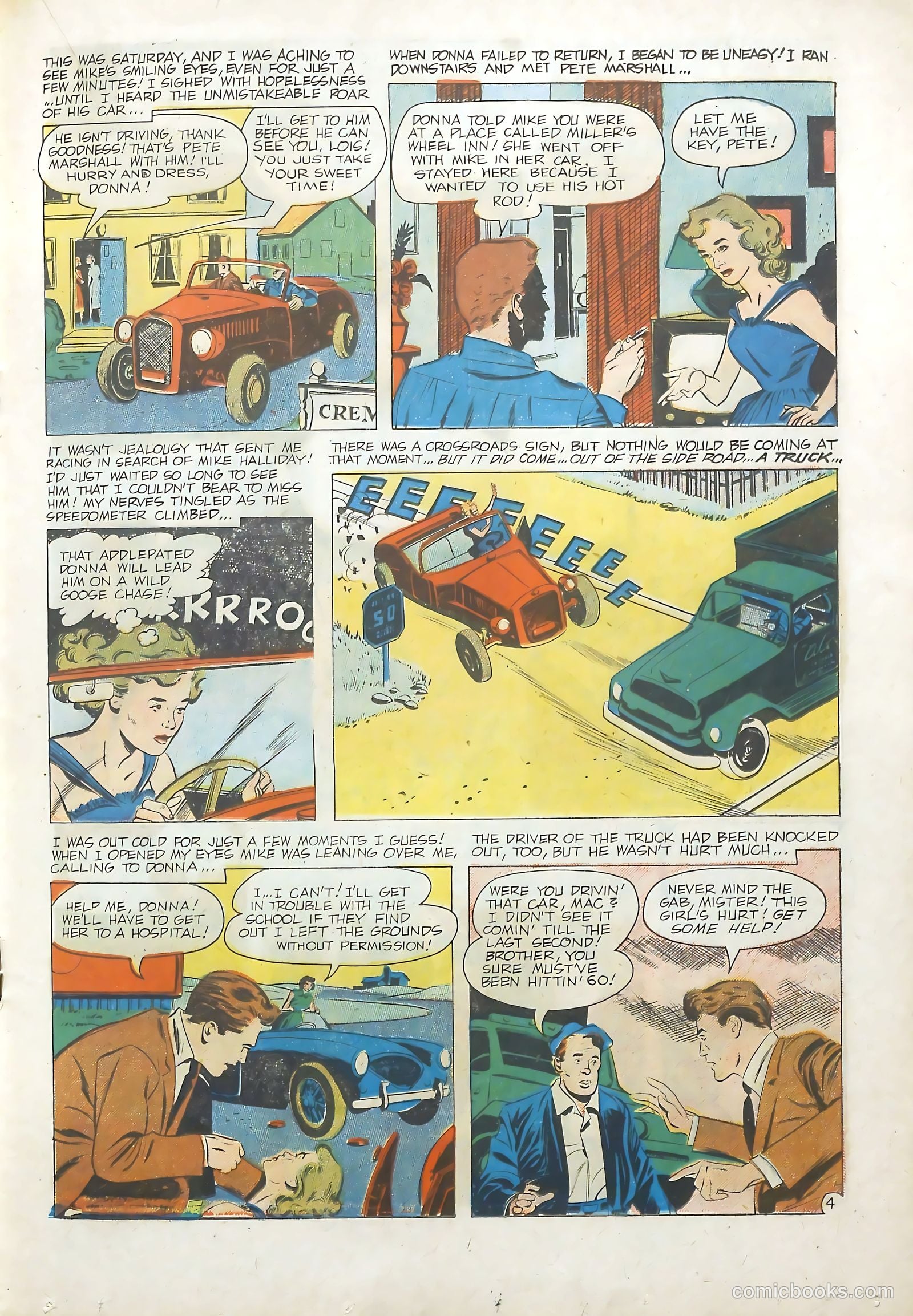 Young Romance #96 (1953) — page 19 of 36
