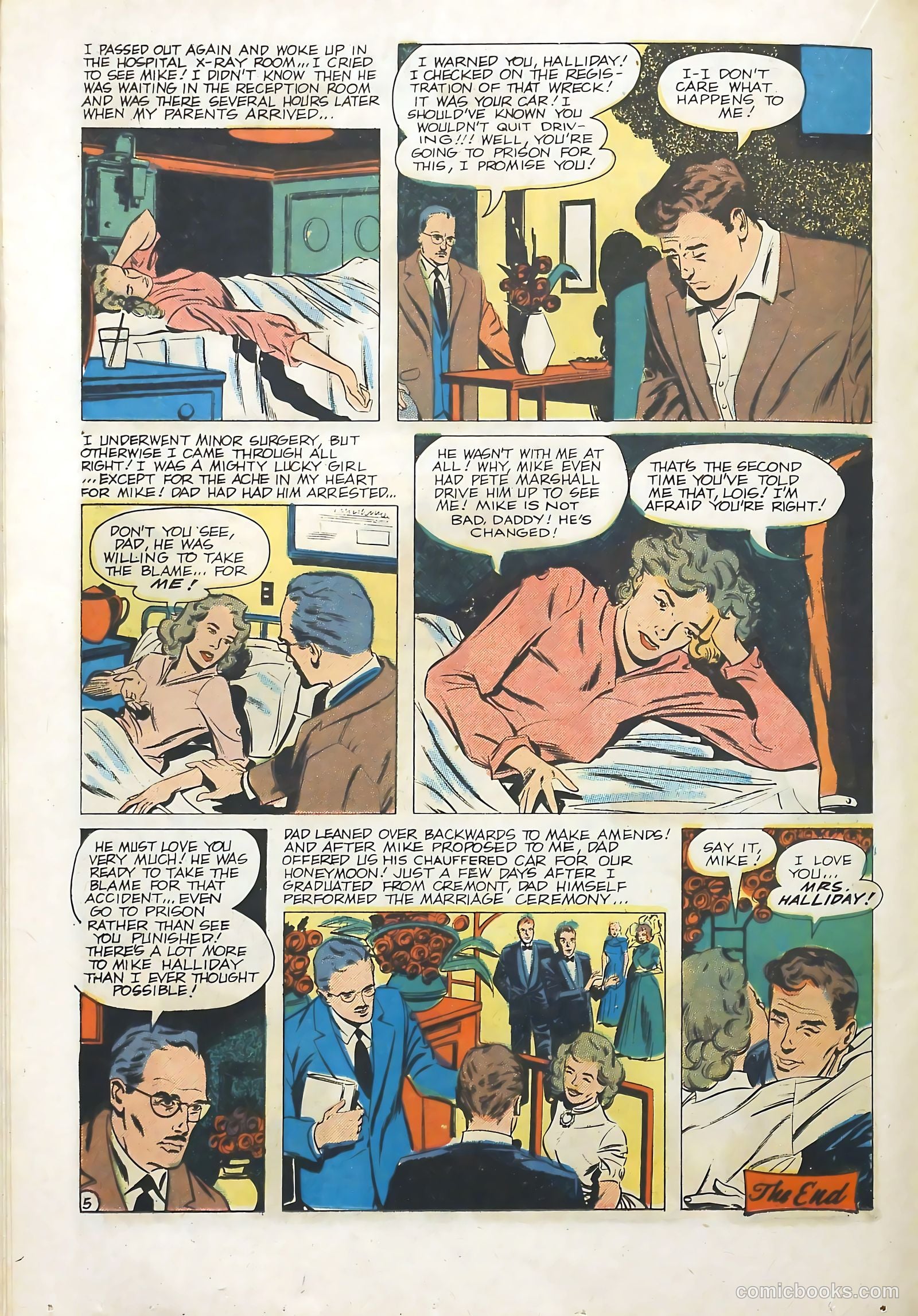 Young Romance #96 (1953) — page 20 of 36