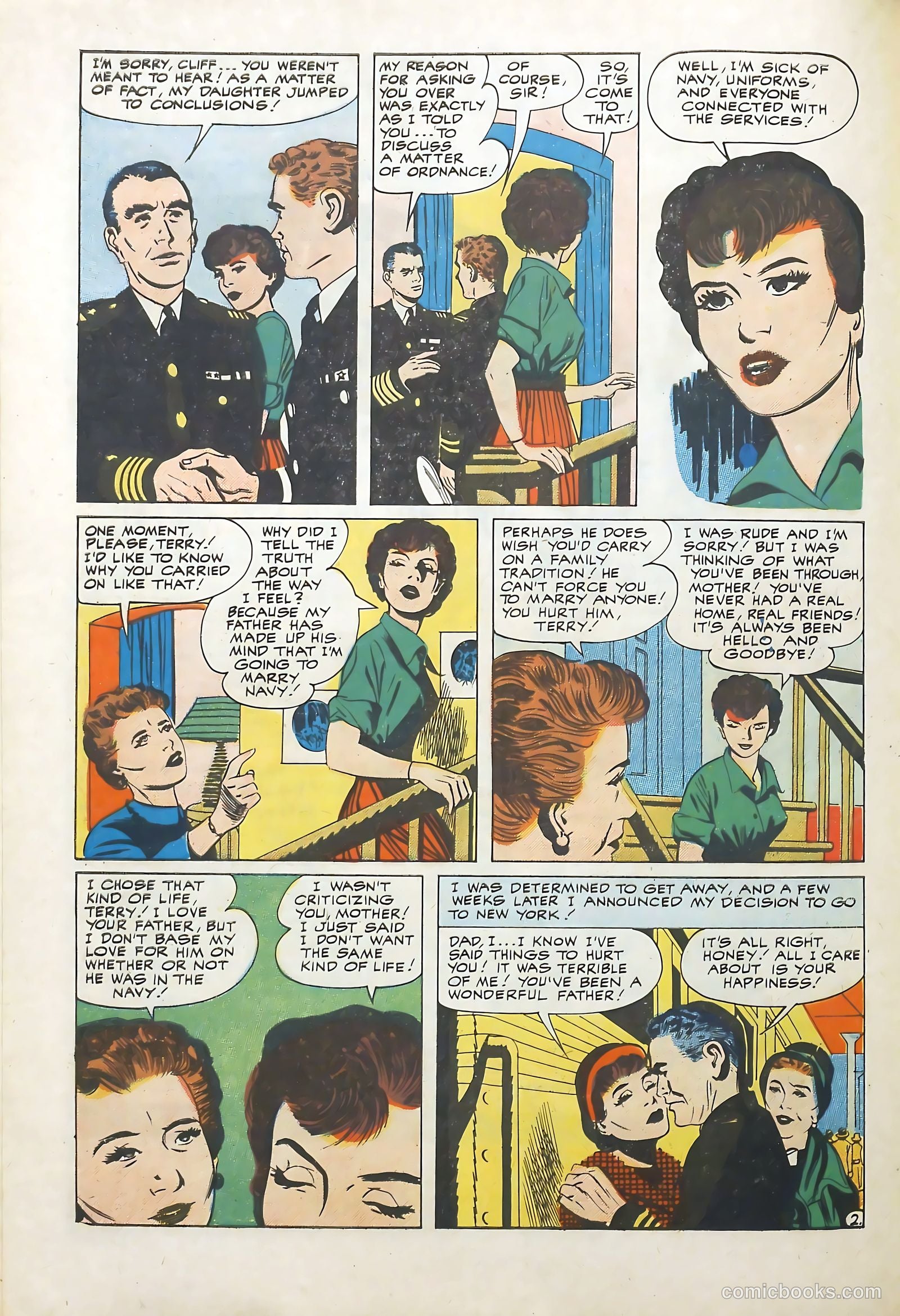 Young Romance #96 (1953) — page 30 of 36