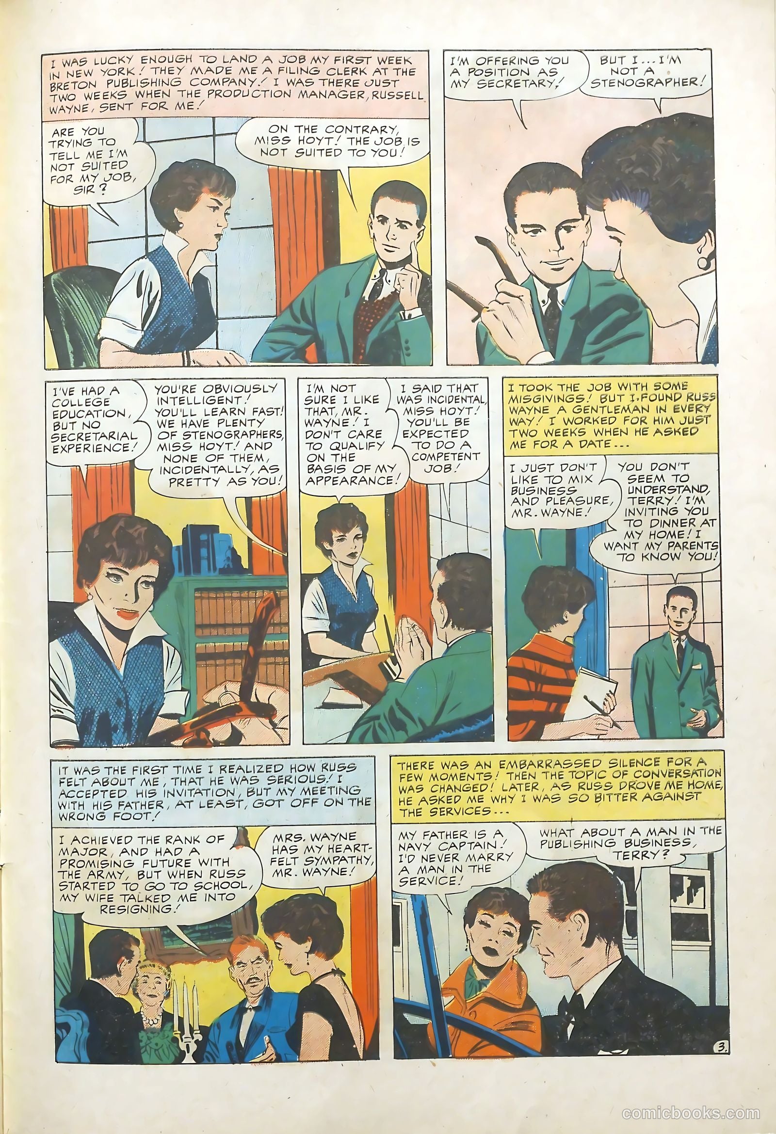 Young Romance #96 (1953) — page 31 of 36
