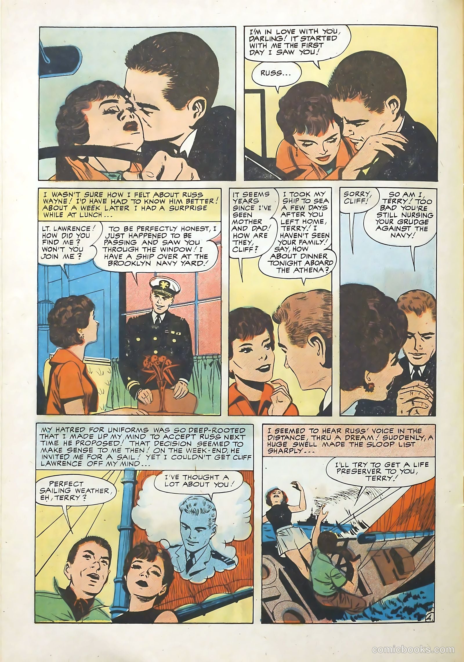 Young Romance #96 (1953) — page 32 of 36