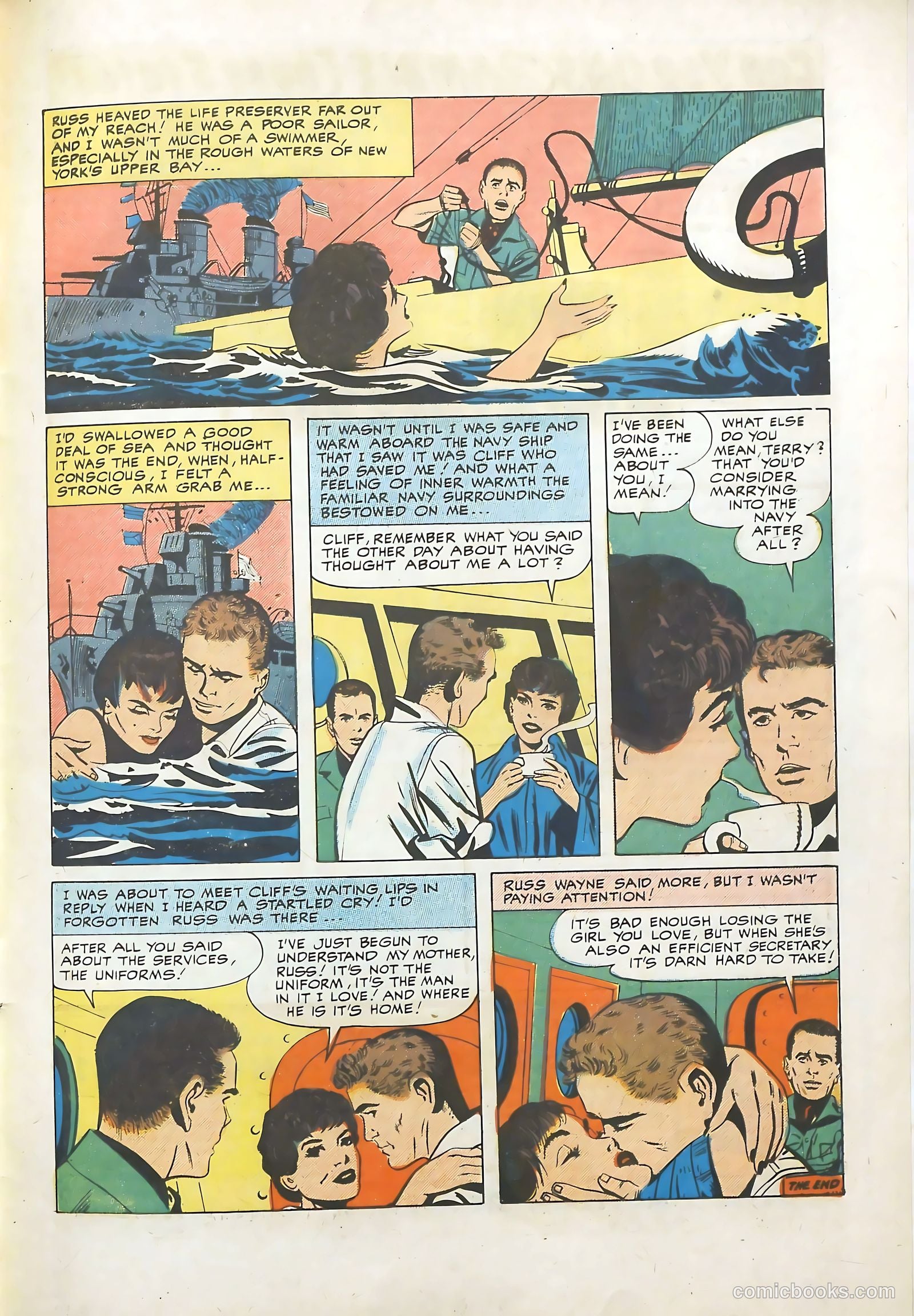 Young Romance #96 (1953) — page 33 of 36