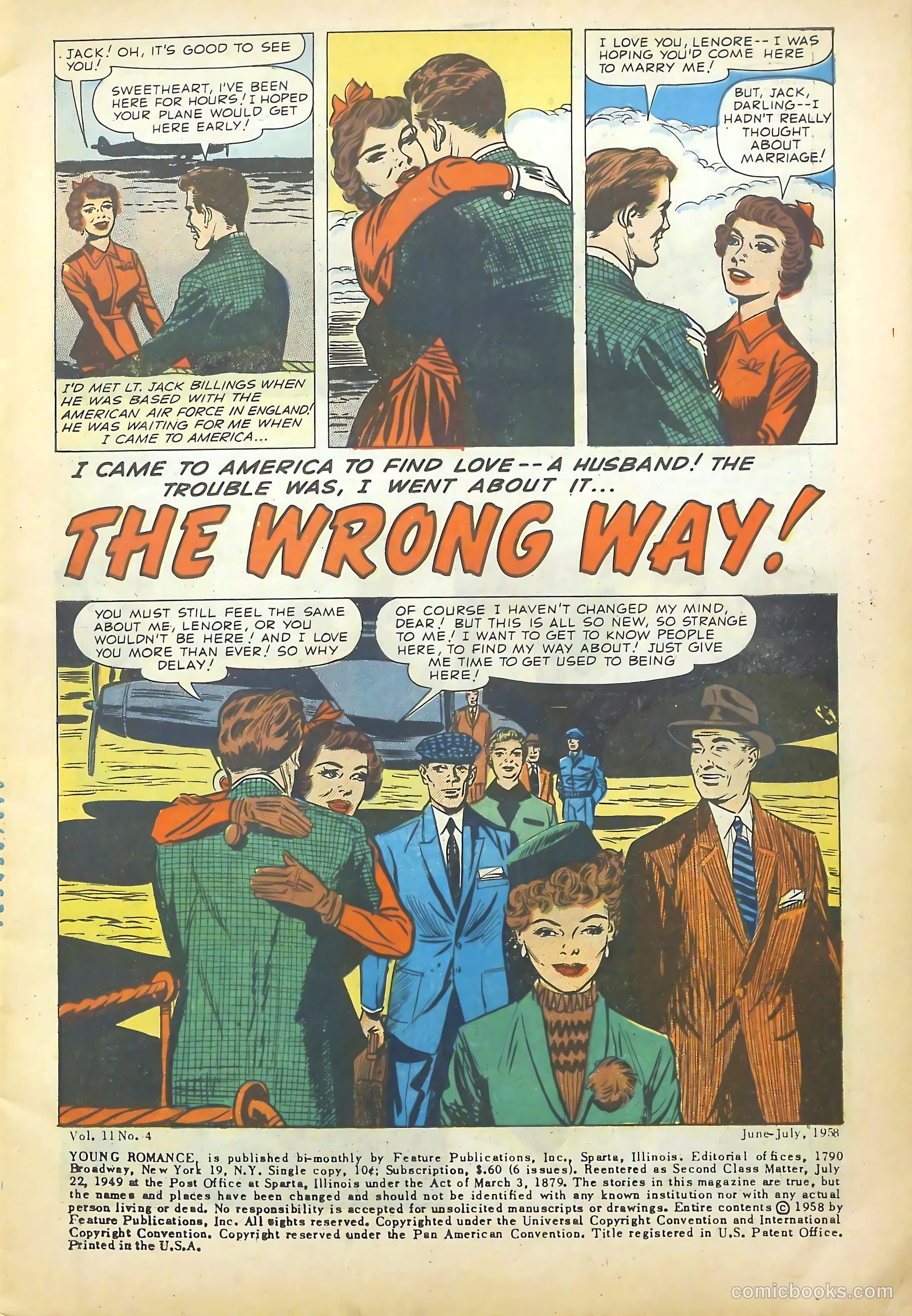 Young Romance #94 (1953) — page 3 of 36