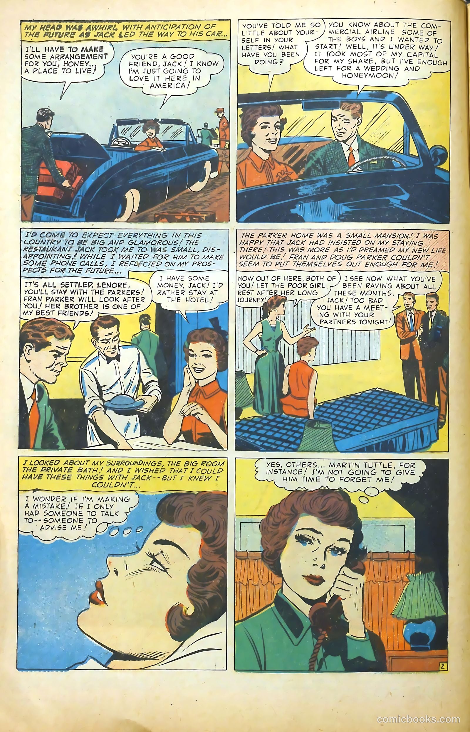 Young Romance #94 (1953) — page 4 of 36