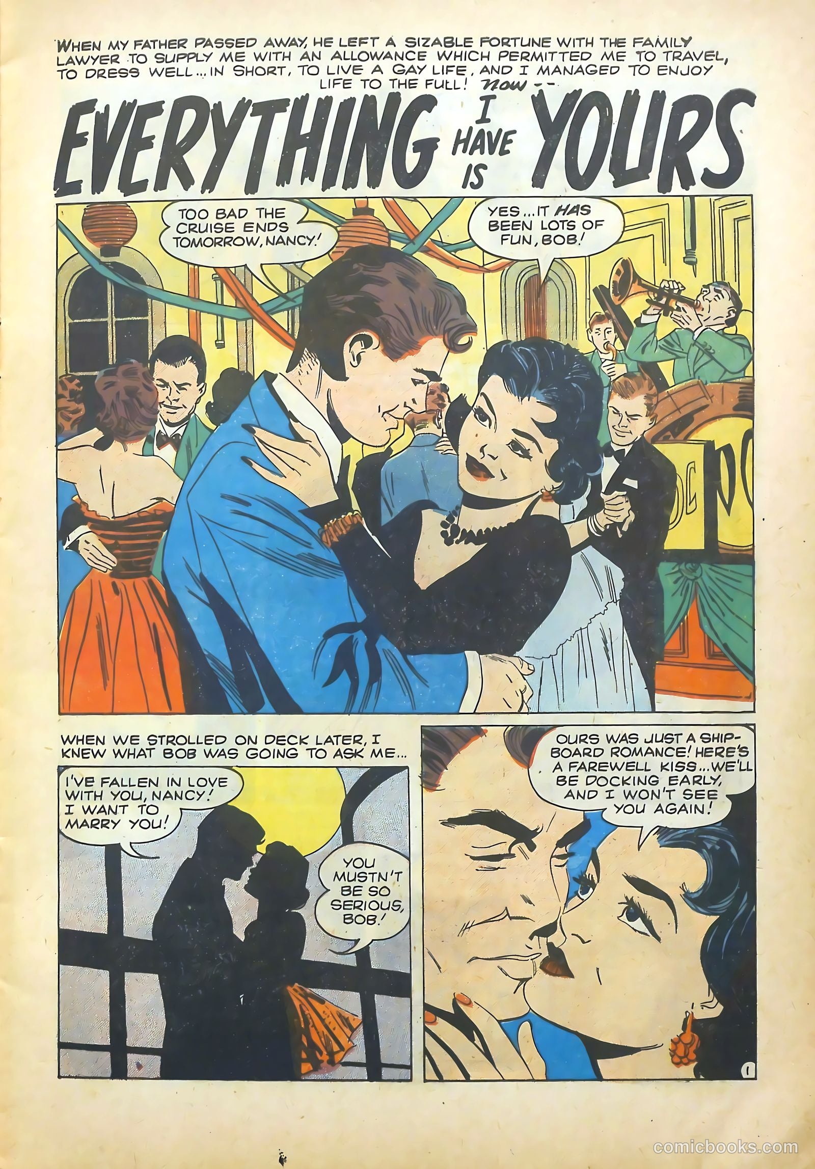 Young Romance #94 (1953) — page 9 of 36