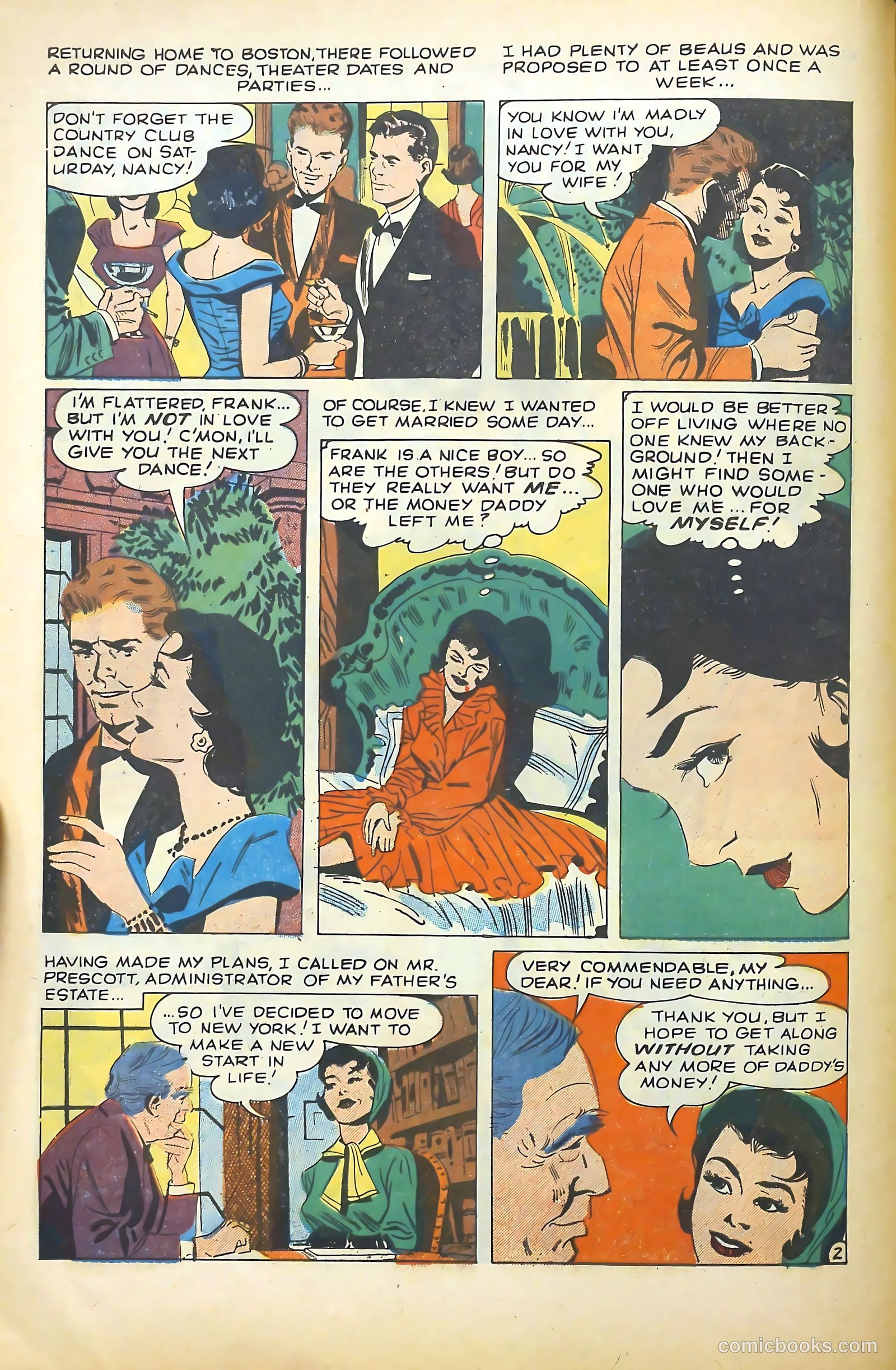 Young Romance #94 (1953) — page 10 of 36