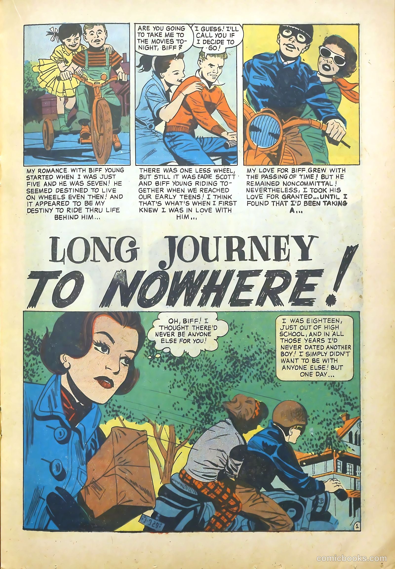 Young Romance #94 (1953) — page 17 of 36