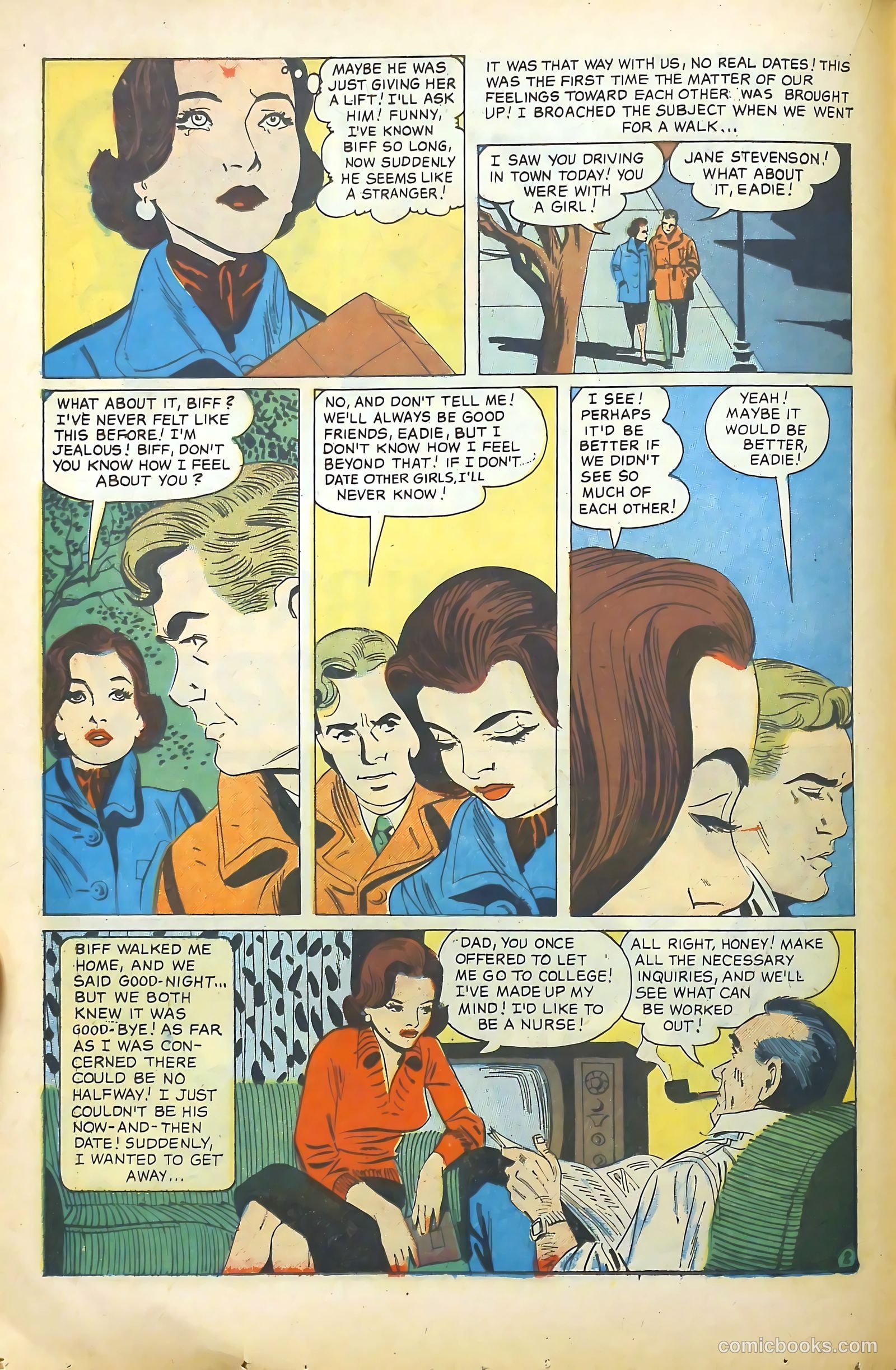Young Romance #94 (1953) — page 18 of 36