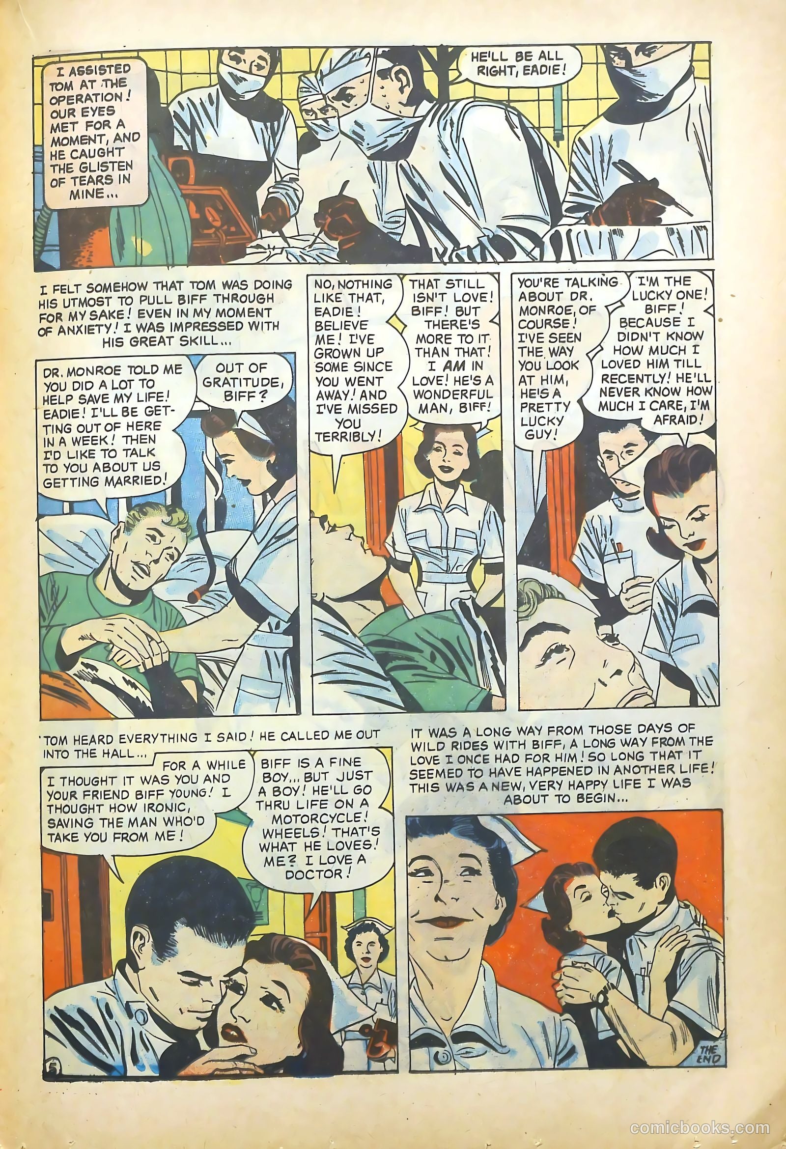 Young Romance #94 (1953) — page 21 of 36