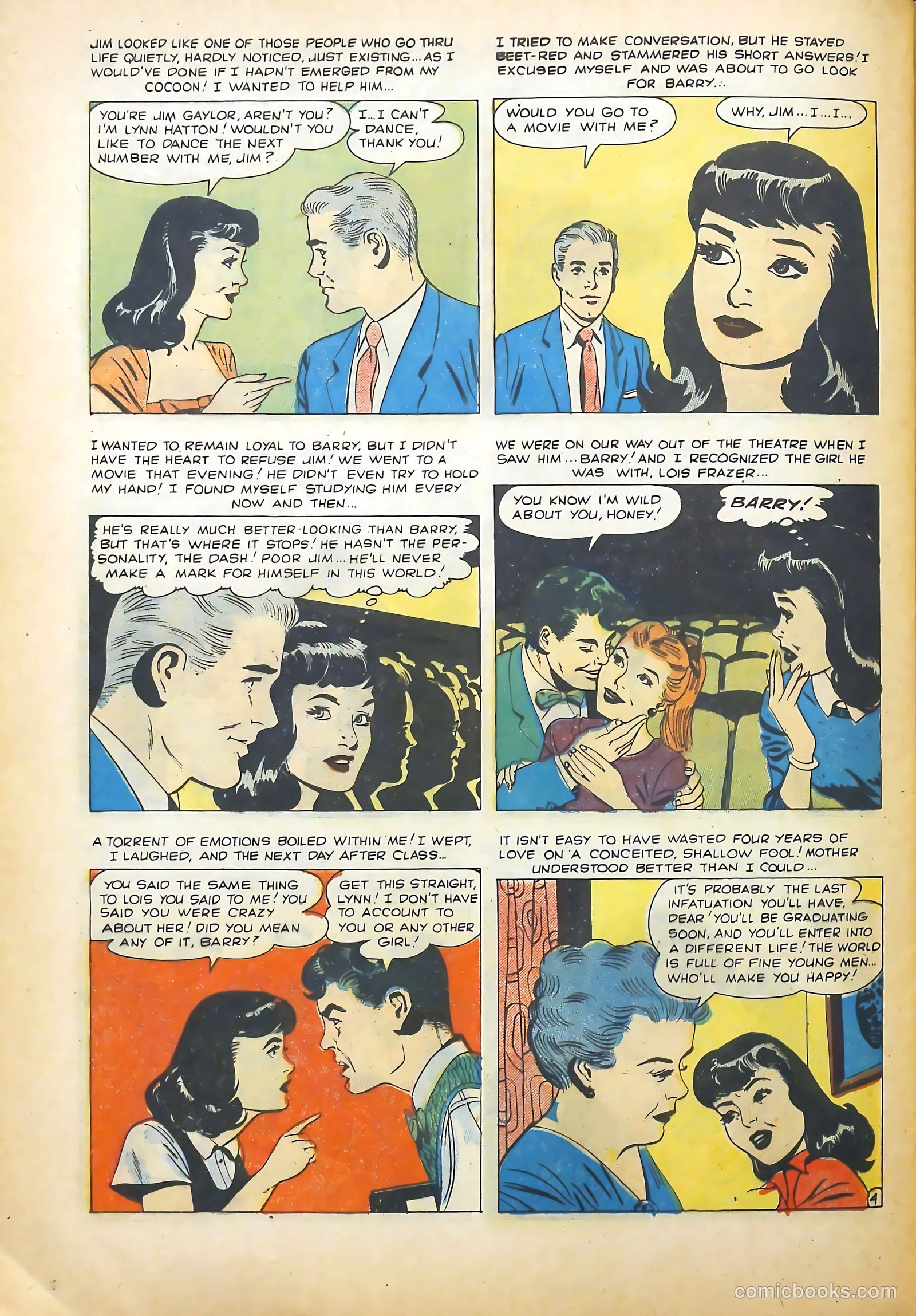 Young Romance #94 (1953) — page 32 of 36