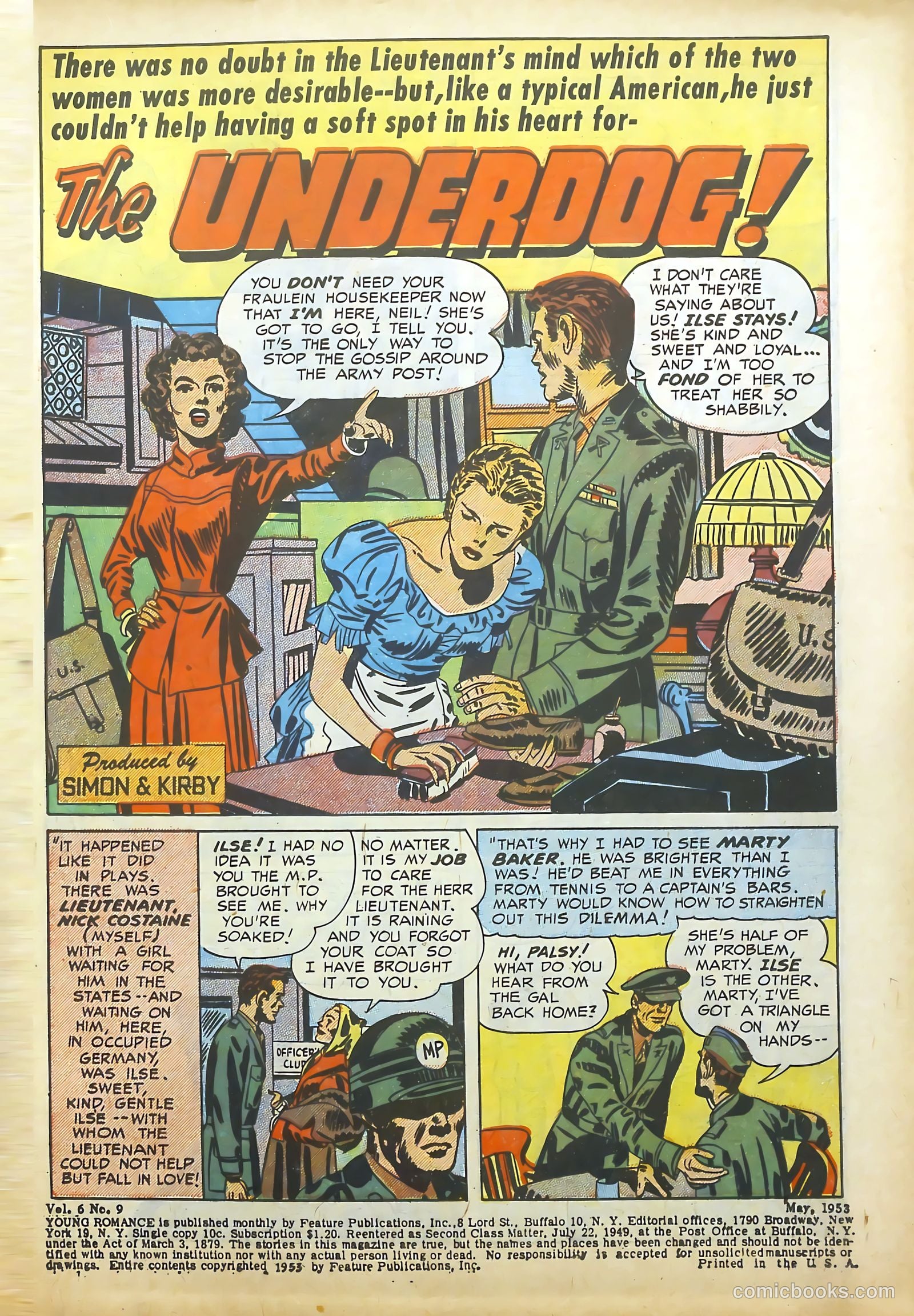 Young Romance #57 (1953) — page 3 of 36