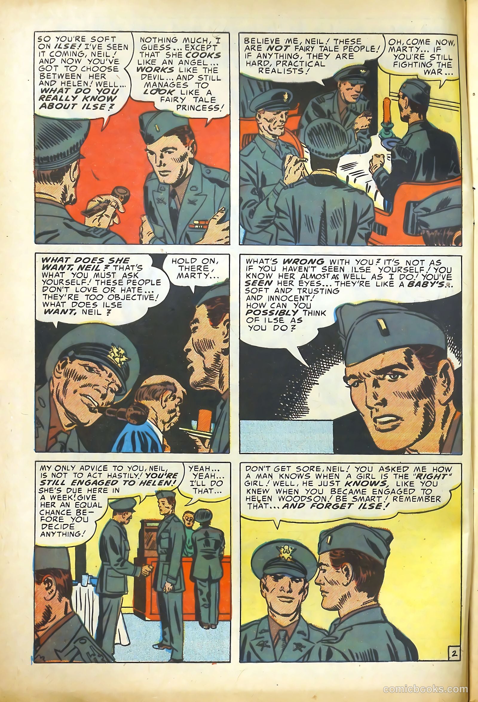 Young Romance #57 (1953) — page 4 of 36