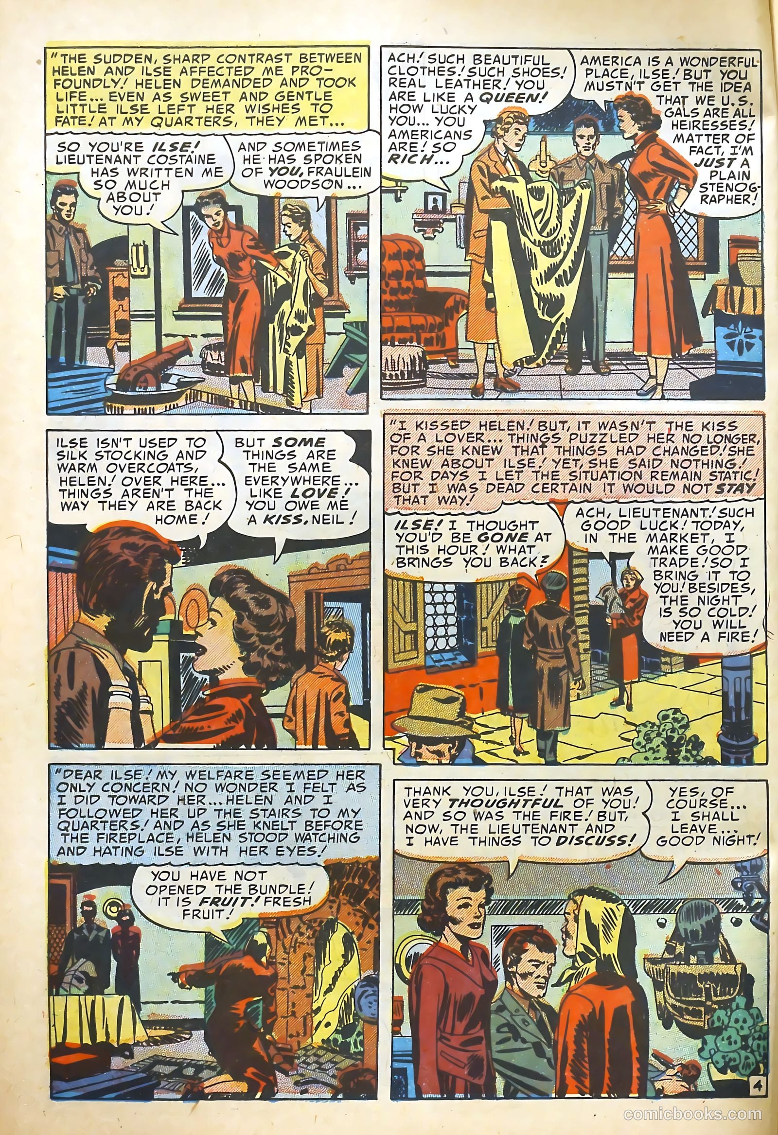 Young Romance #57 (1953) — page 6 of 36