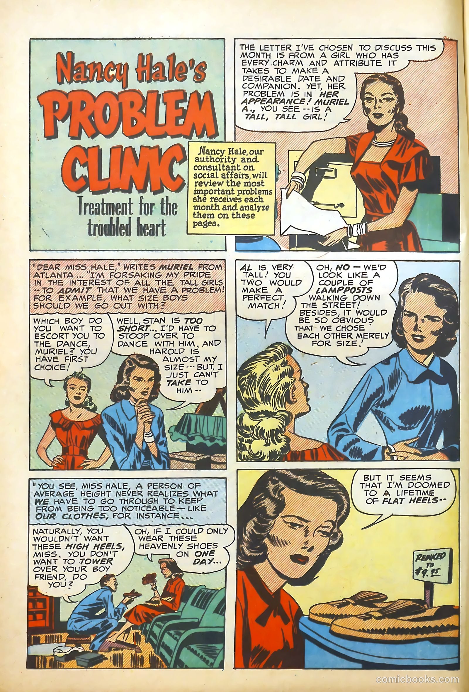 Young Romance #57 (1953) — page 12 of 36