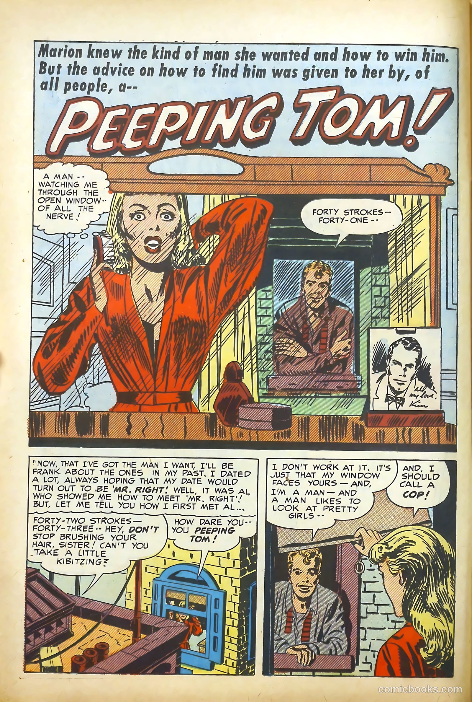 Young Romance #57 (1953) — page 16 of 36