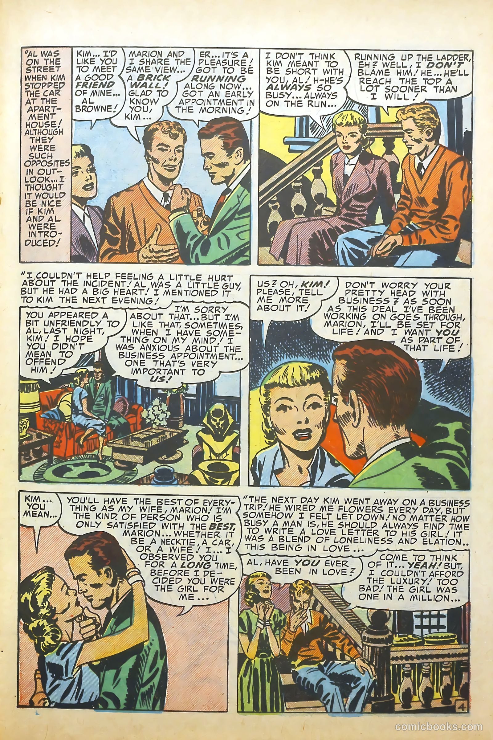 Young Romance #57 (1953) — page 19 of 36