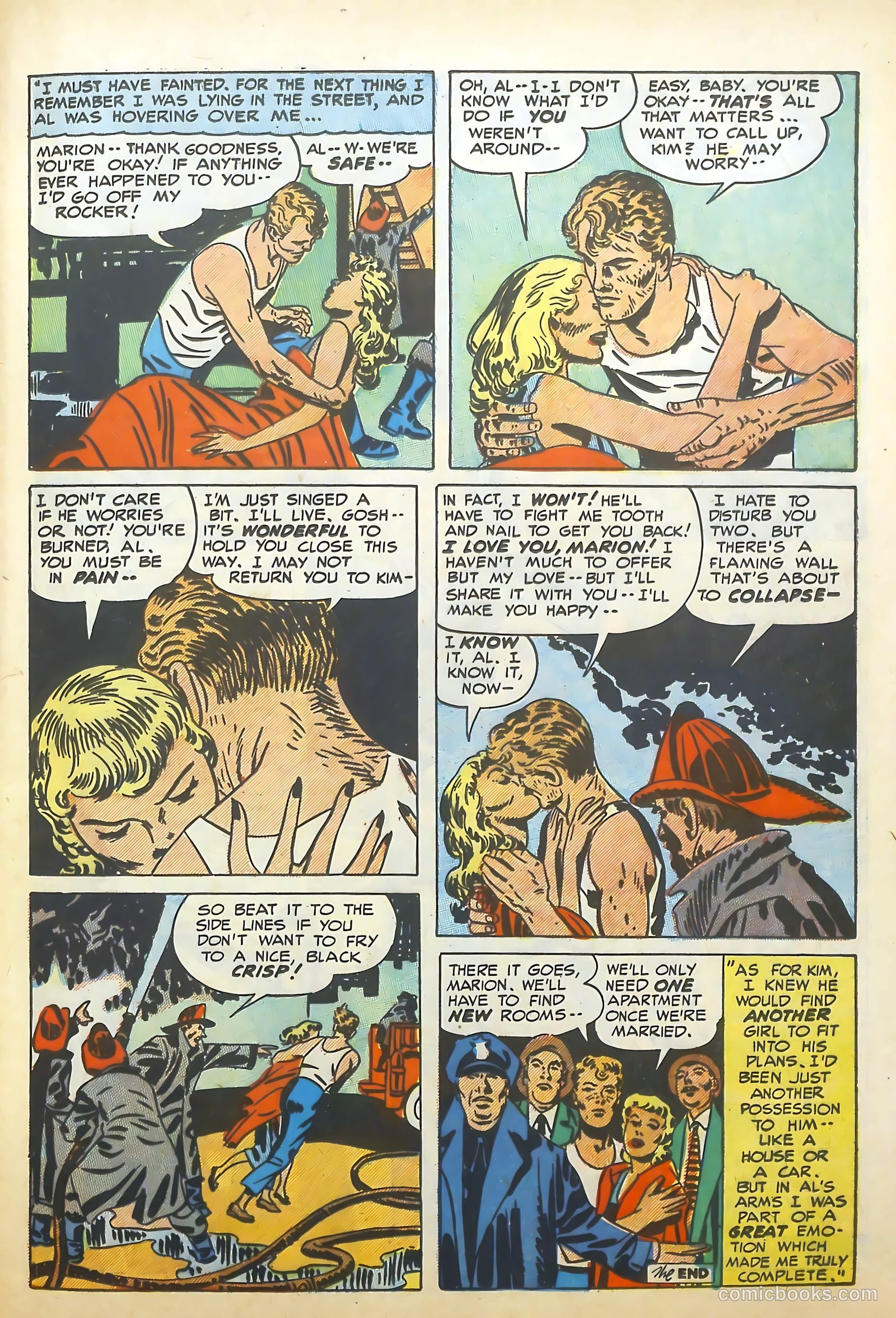 Young Romance #57 (1953) — page 21 of 36