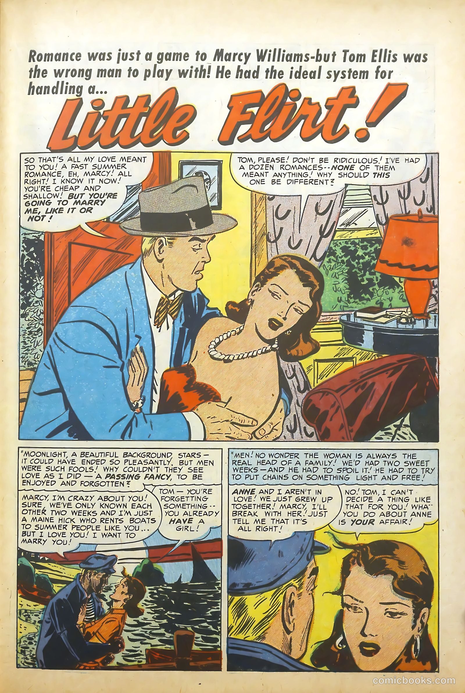 Young Romance #57 (1953) — page 27 of 36