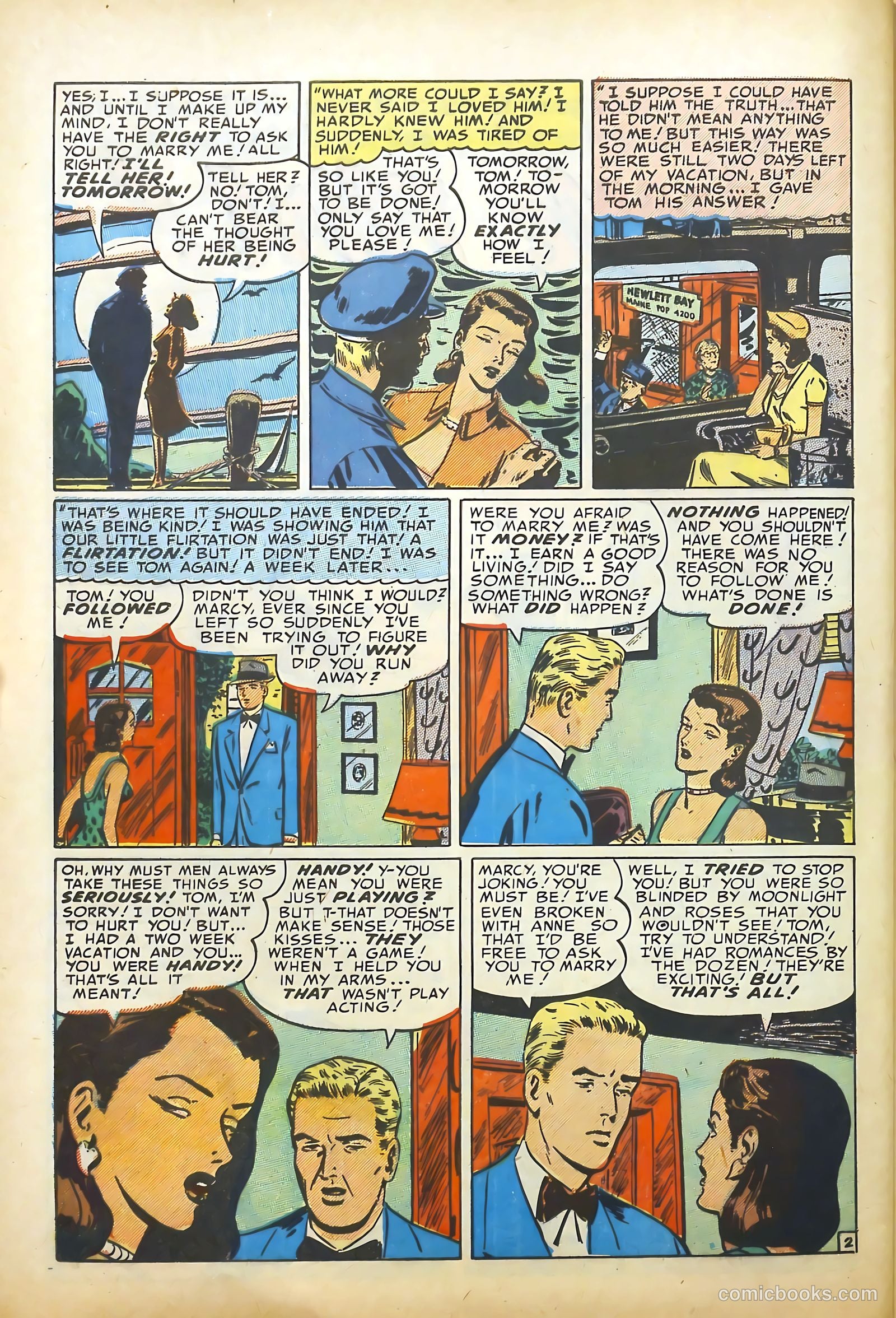 Young Romance #57 (1953) — page 28 of 36