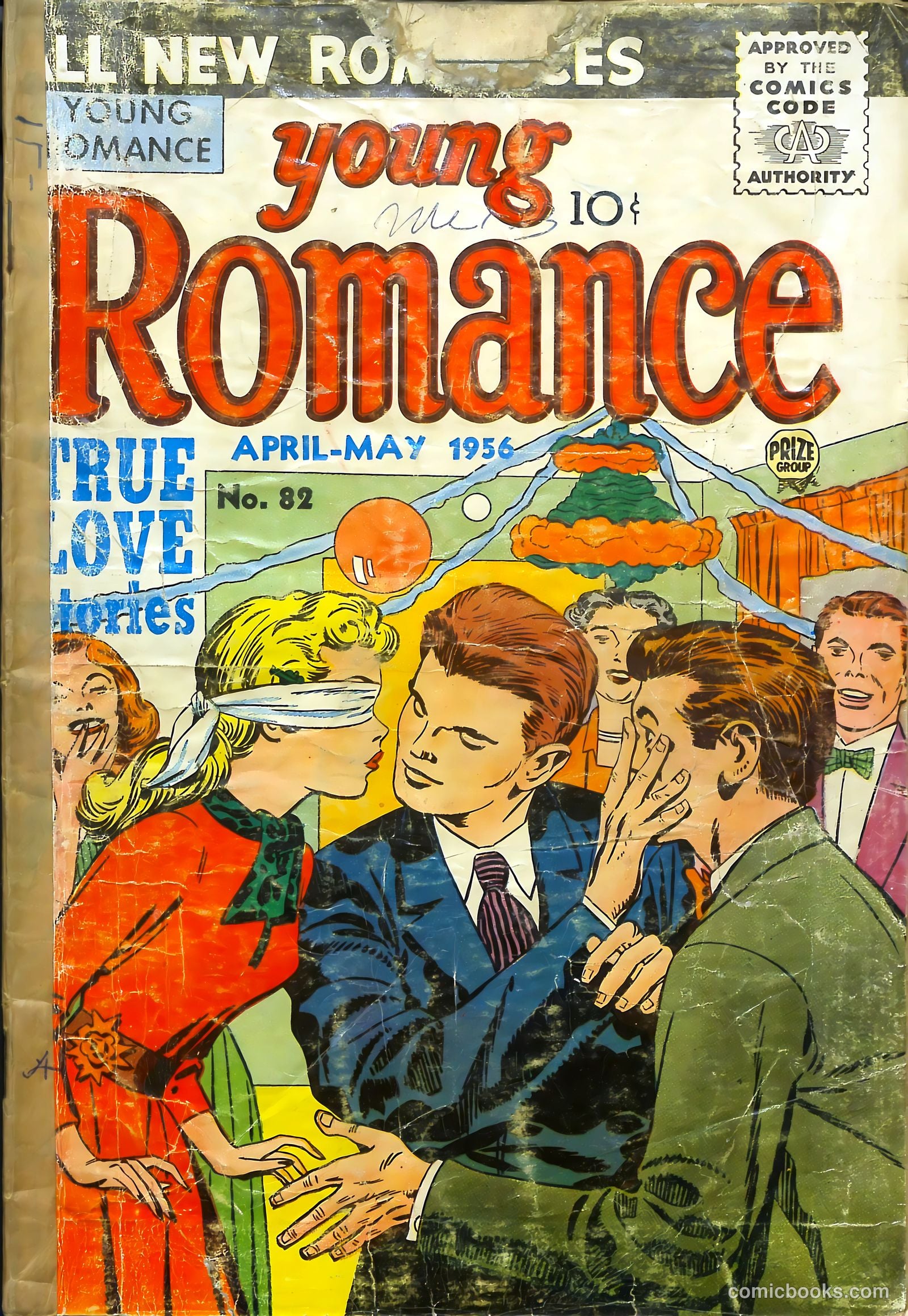Young Romance #82 (1953) — page 2 of 38