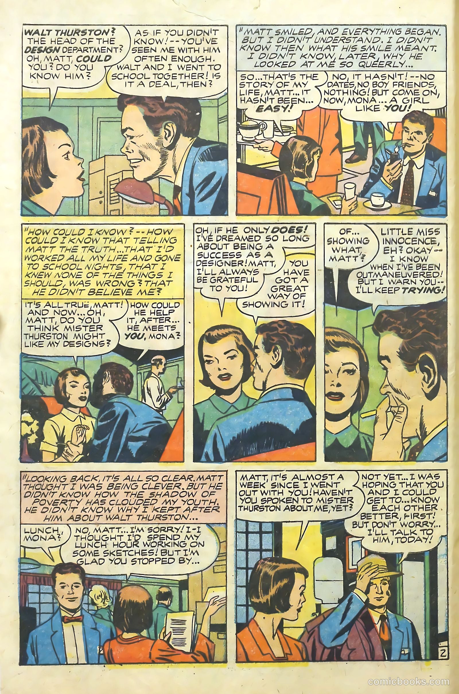 Young Romance #82 (1953) — page 6 of 38