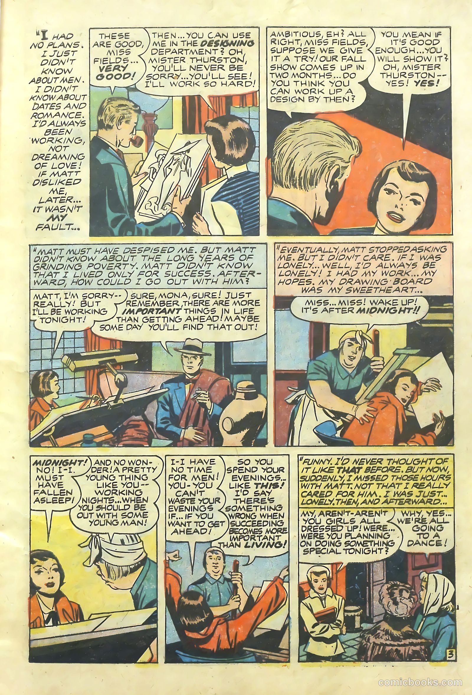 Young Romance #82 (1953) — page 7 of 38