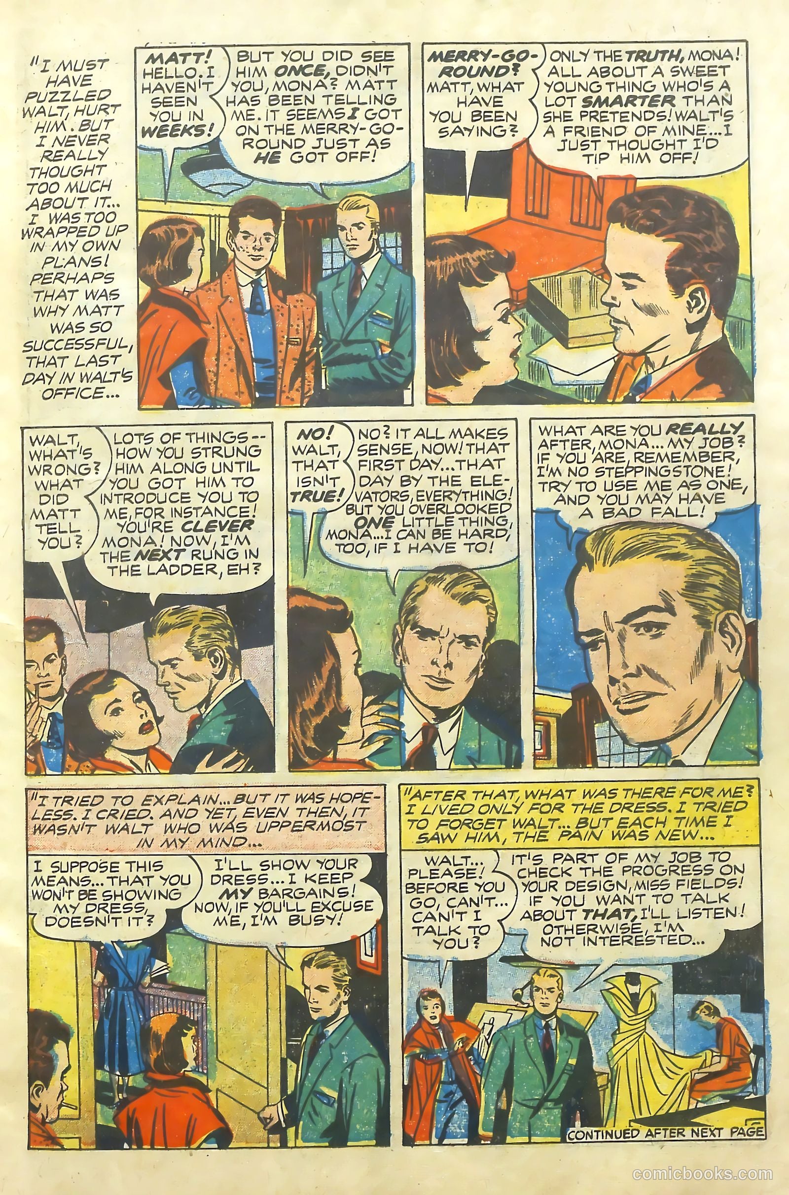 Young Romance #82 (1953) — page 9 of 38