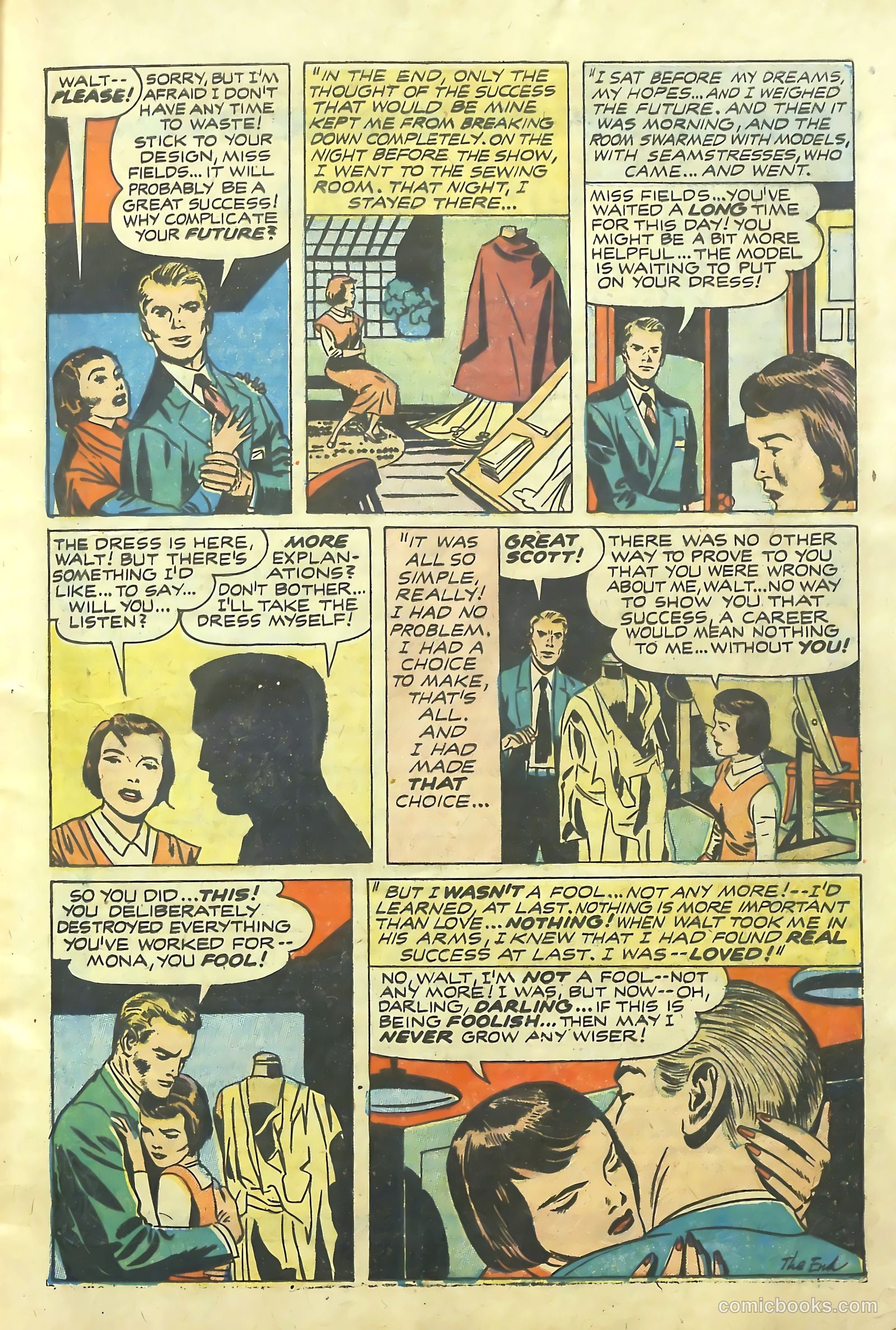 Young Romance #82 (1953) — page 11 of 38