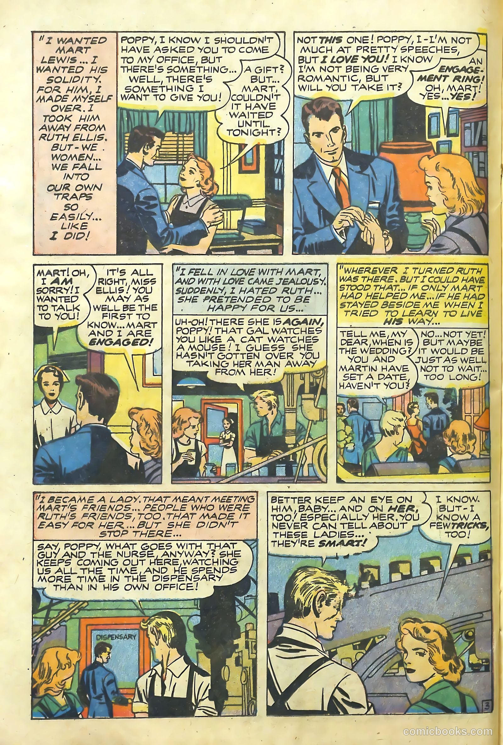 Young Romance #82 (1953) — page 22 of 38