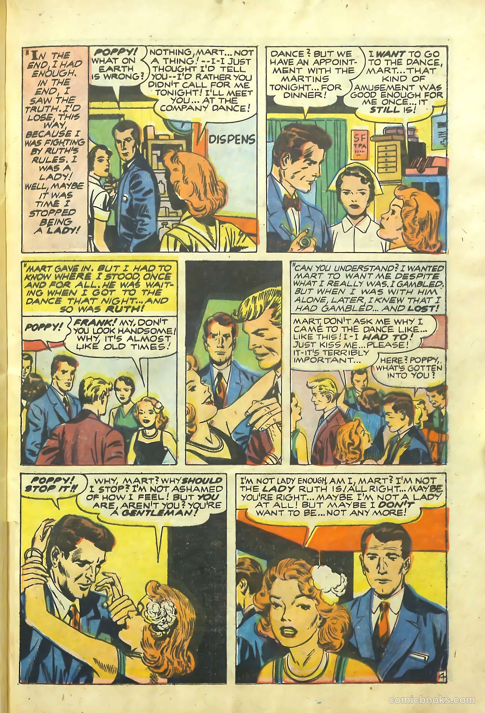 Young Romance #82 (1953) — page 23 of 38