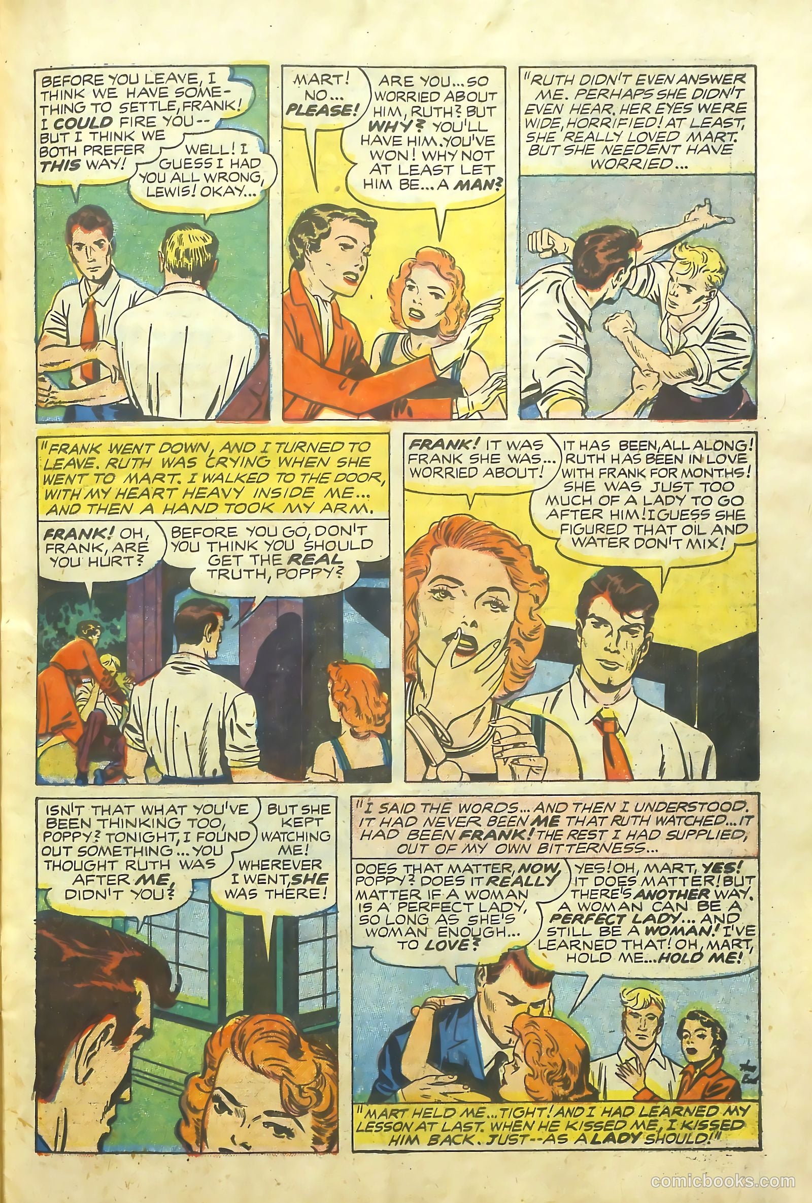 Young Romance #82 (1953) — page 25 of 38